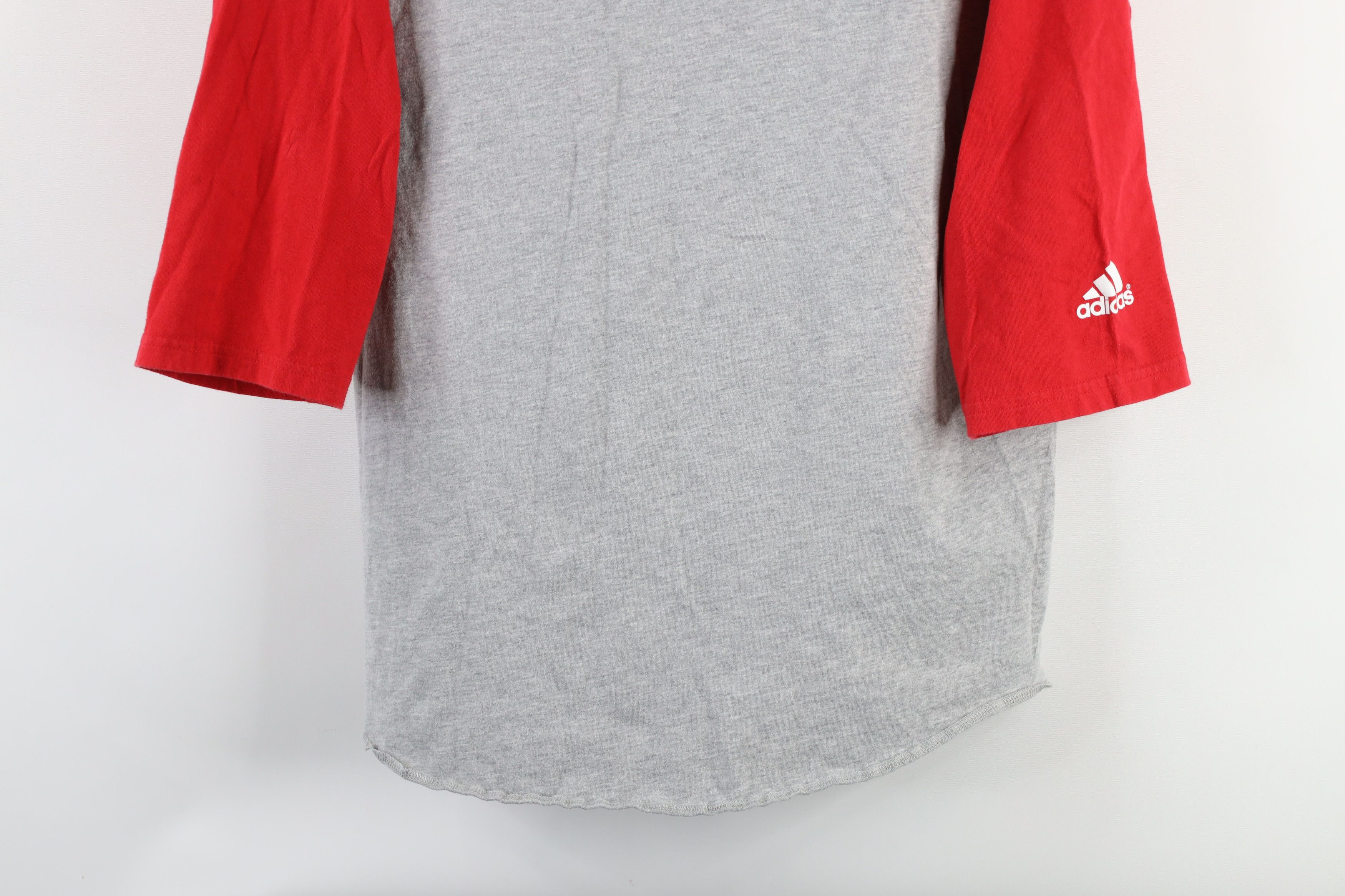 Adidas × Vintage Vintage Y2K Adidas 3/4 Sleeve Baseball Raglan T-Shirt Size US M / EU 48-50 / 2 - 3 Thumbnail