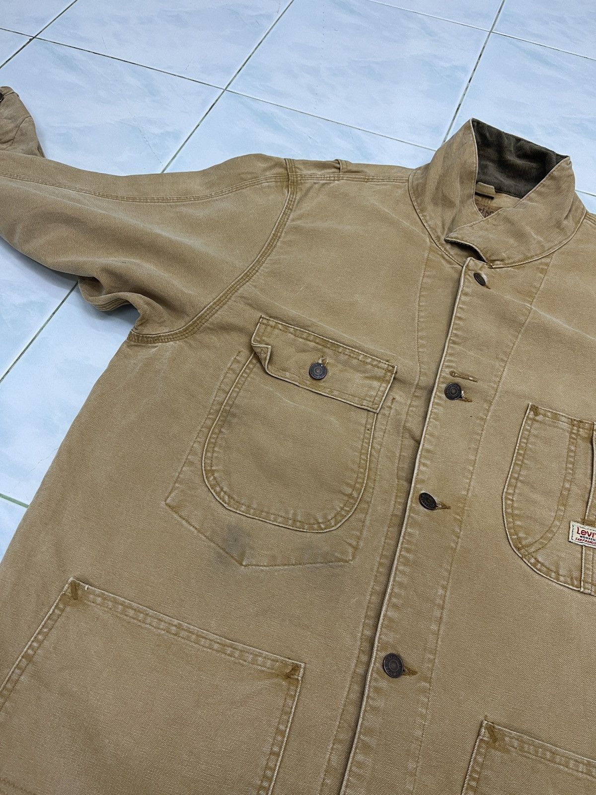 Levi's 🔥🔥🔥STEALS VTG LEVIS CHORE JACKET Size US M / EU 48-50 / 2 - 14 Thumbnail