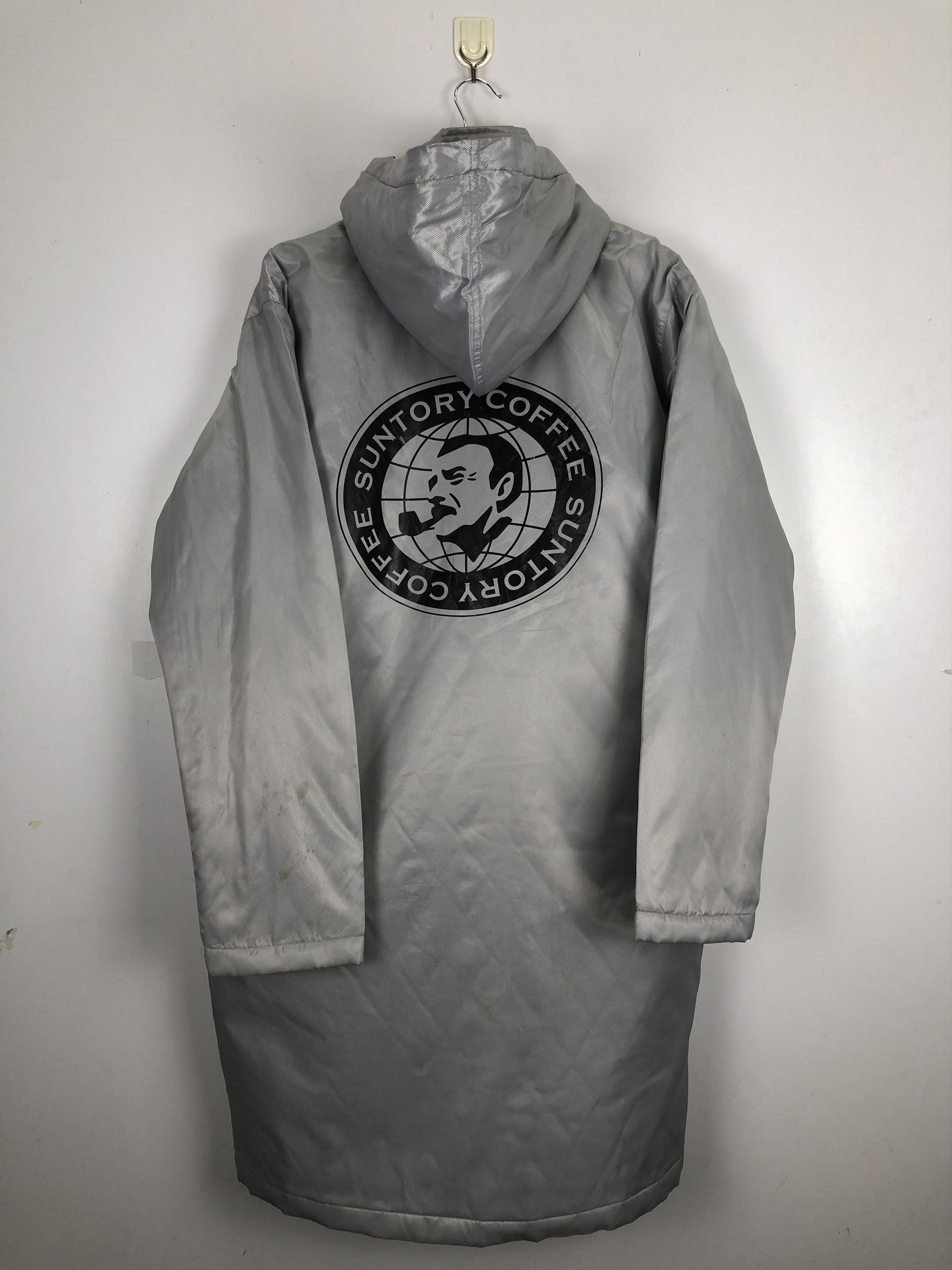 Vintage Suntory Coffee Parka Button Up Jacket J1704
