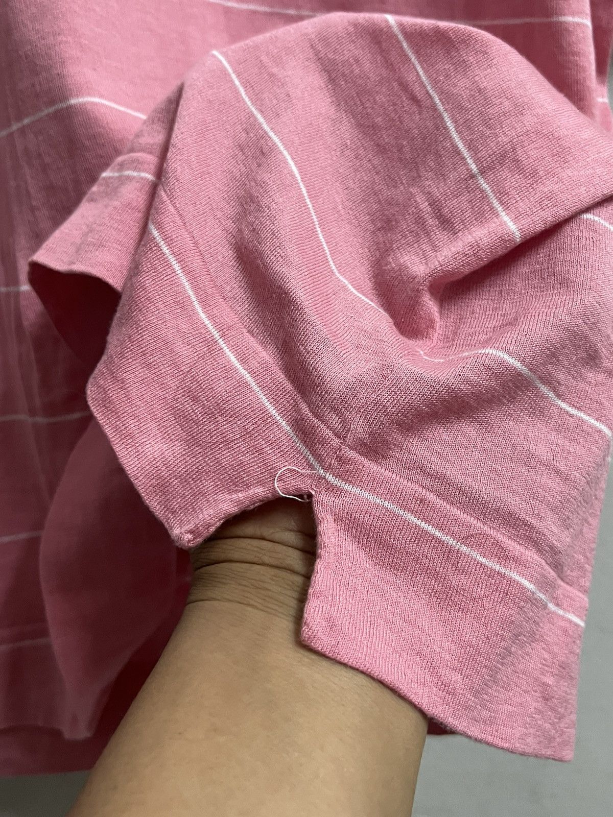 Lanvin × Vintage LANVIN VINTAGE 90s button up shirt single stitch striped Size US XL / EU 56 / 4 - 6 Thumbnail