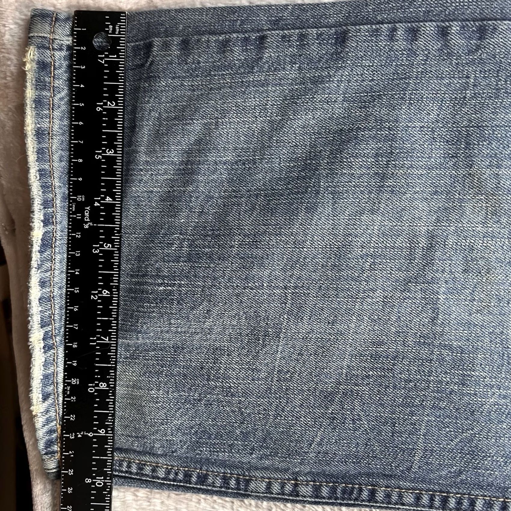 American Eagle Outfitters American Eagle jeans Mens size 36x36 bootcut Blue Dark Wash denim Y2K Cowboy Grunge Mens Size US 36 / EU 52 - 5 Thumbnail