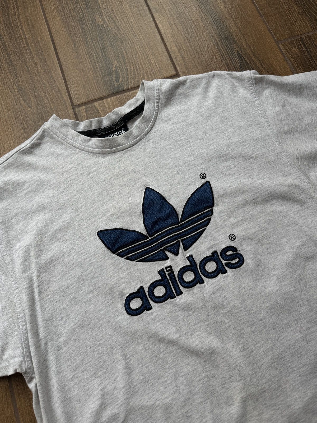 Adidas × Vintage Men’s Vintage Adidas Big Logo T-Shirt size M Size US M / EU 48-50 / 2 - 3 Thumbnail