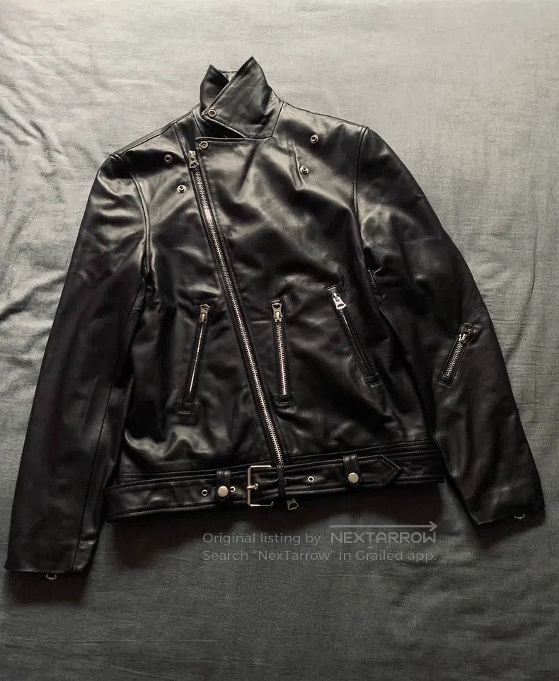 Acne Studios Acne Studios Sheepskin multi-zipper biker jacket Size US S / EU 44-46 / 1 - 3 Thumbnail