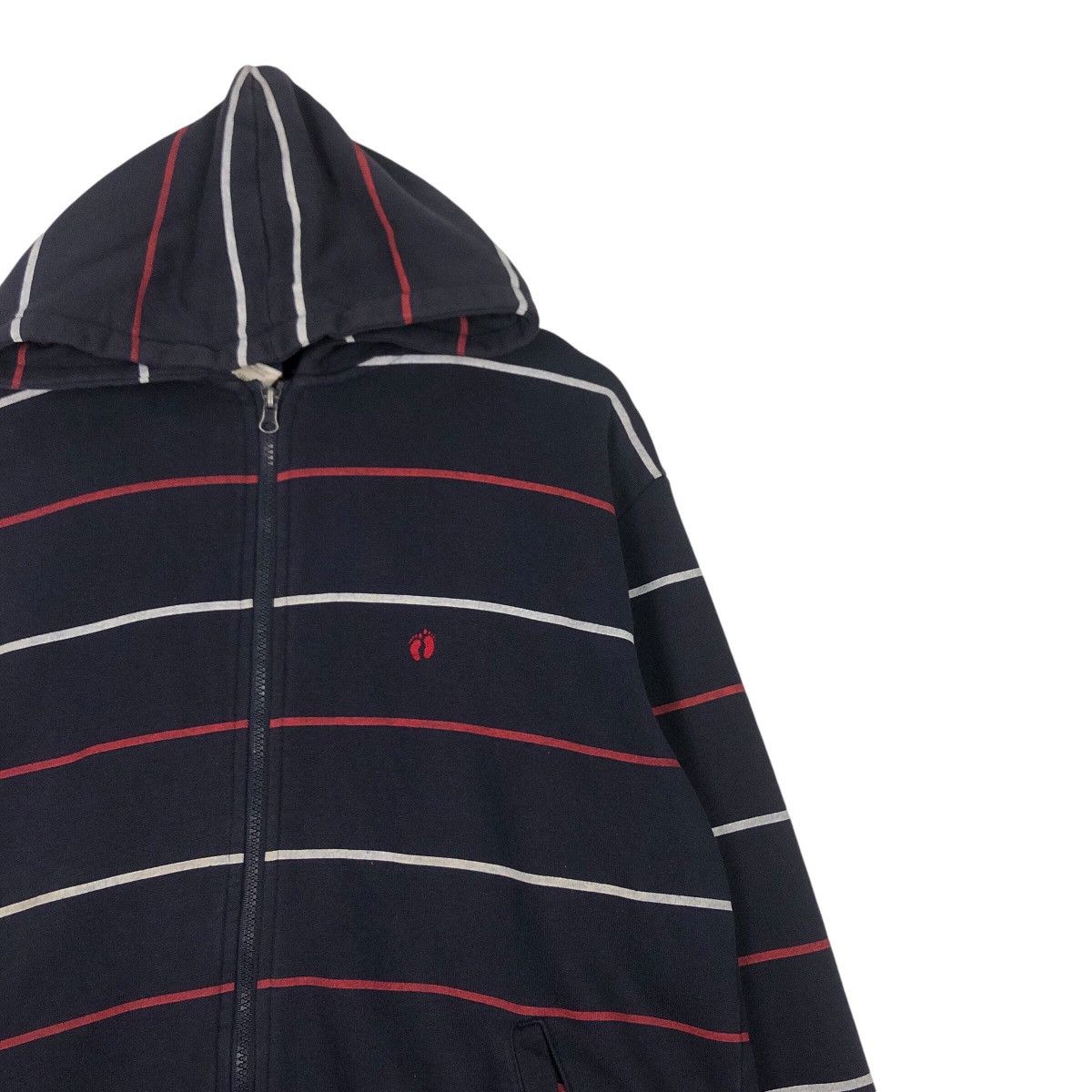 Hang Ten × Japanese Brand × Vintage Vintage Hang Ten Sweater Jacket 90s Collection Stripe Size US L / EU 52-54 / 3 - 5 Thumbnail