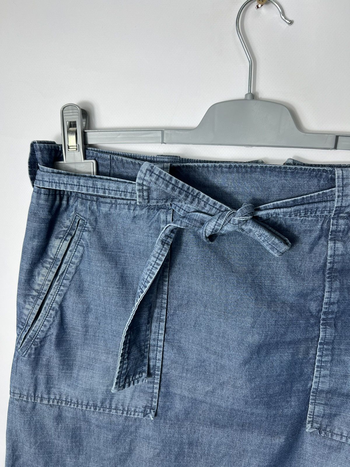 A.P.C. Vintage avant garde streetwear y2k sk8 A.P.C. Denim Skirt Size 27" / US 4 / IT 40 - 4 Thumbnail