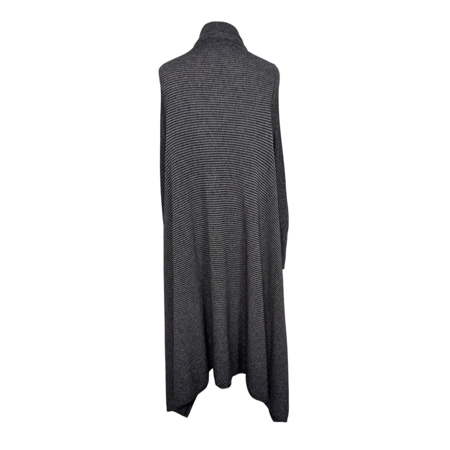 Alice + Olivia Alice + Olivia Draped Cardigan Womens Size Small Gray Wool Size S / US 4 / IT 40 - 9 Thumbnail