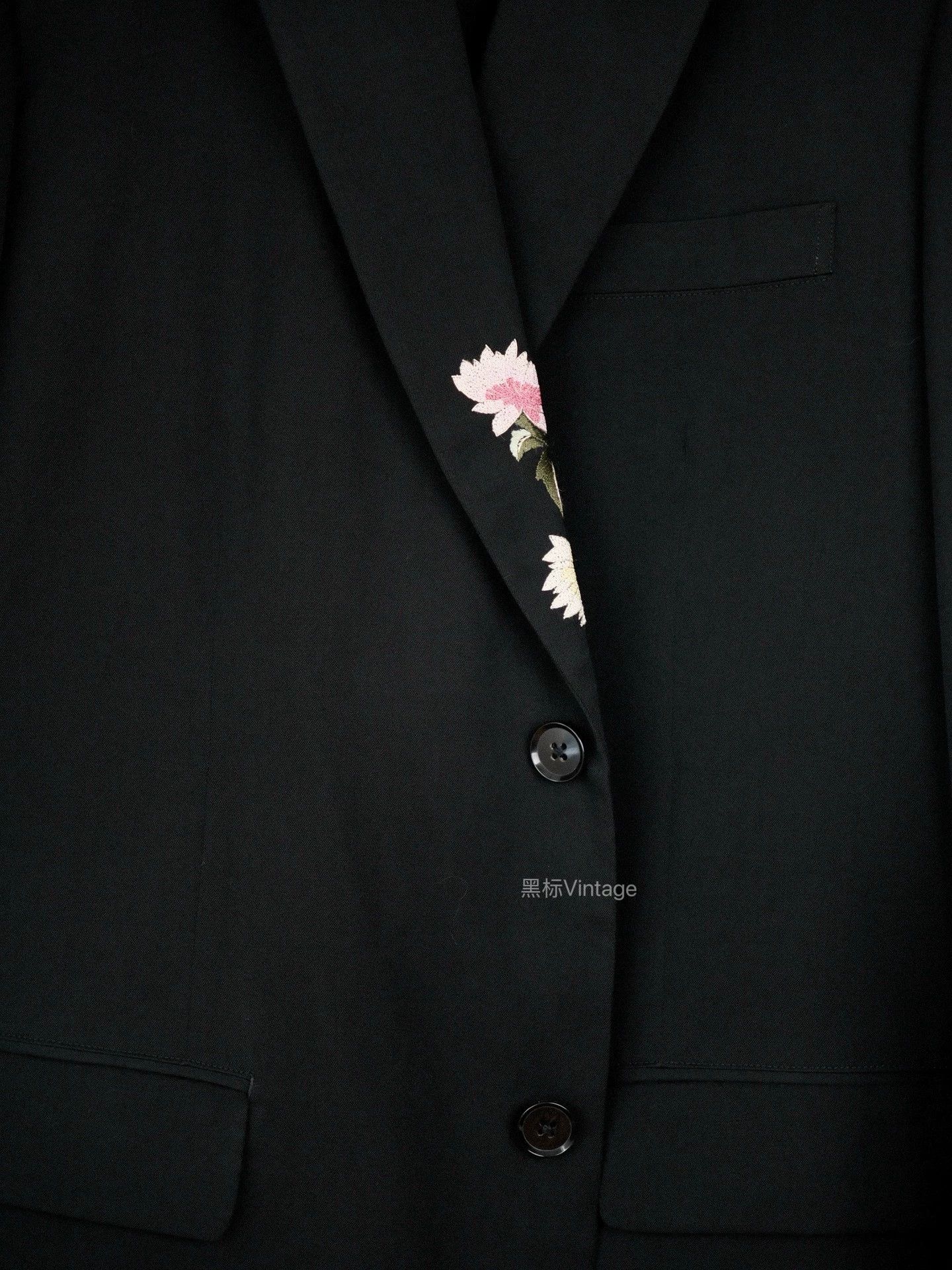Yohji Yamamoto Yohji Yamamoto yohji 08AW Floral Hand-Embroidered Suit Size US L / EU 52-54 / 3 - 8 Thumbnail
