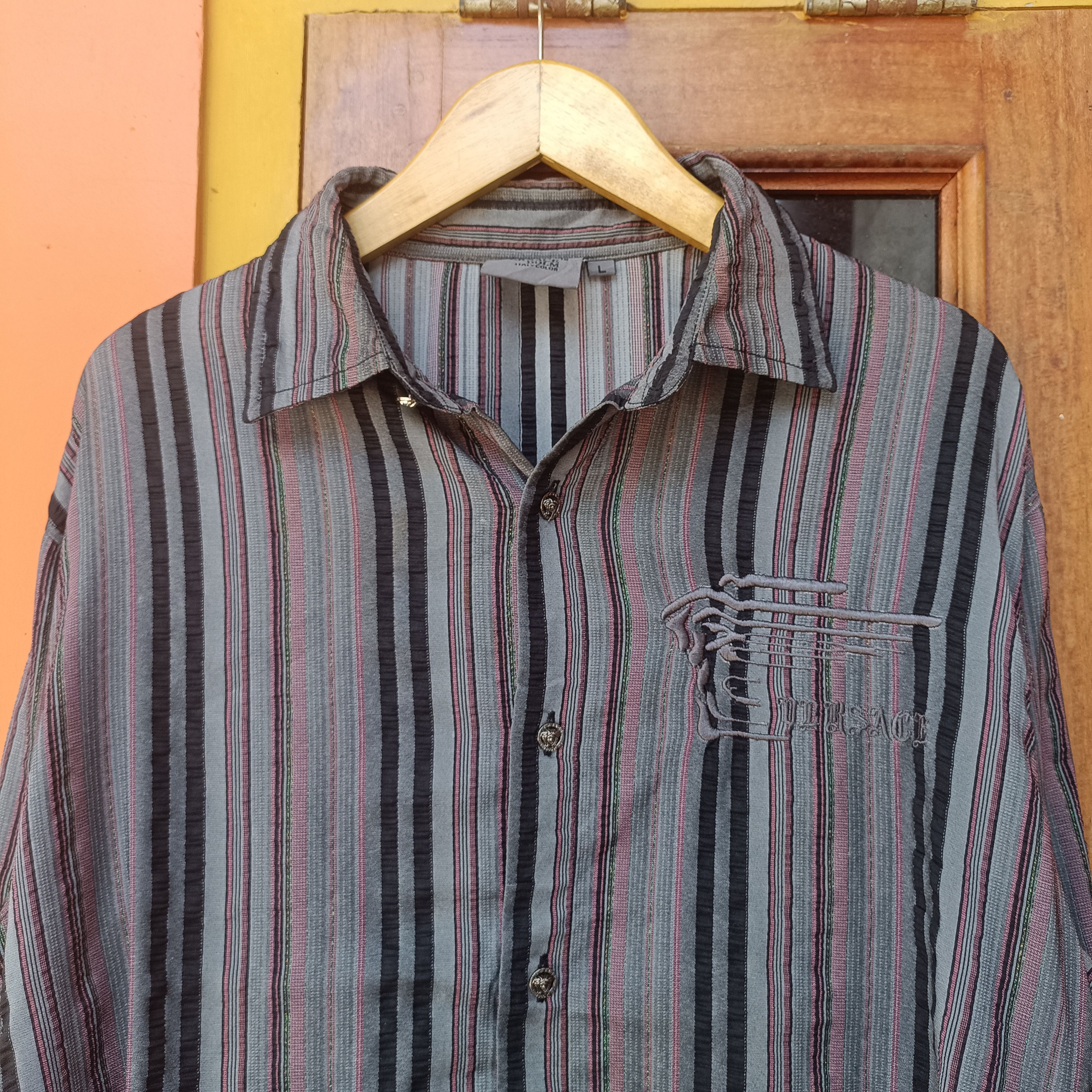 Versace VERSACE DOLM LONG SLEEVE Size US L / EU 52-54 / 3 - 1 Thumbnail