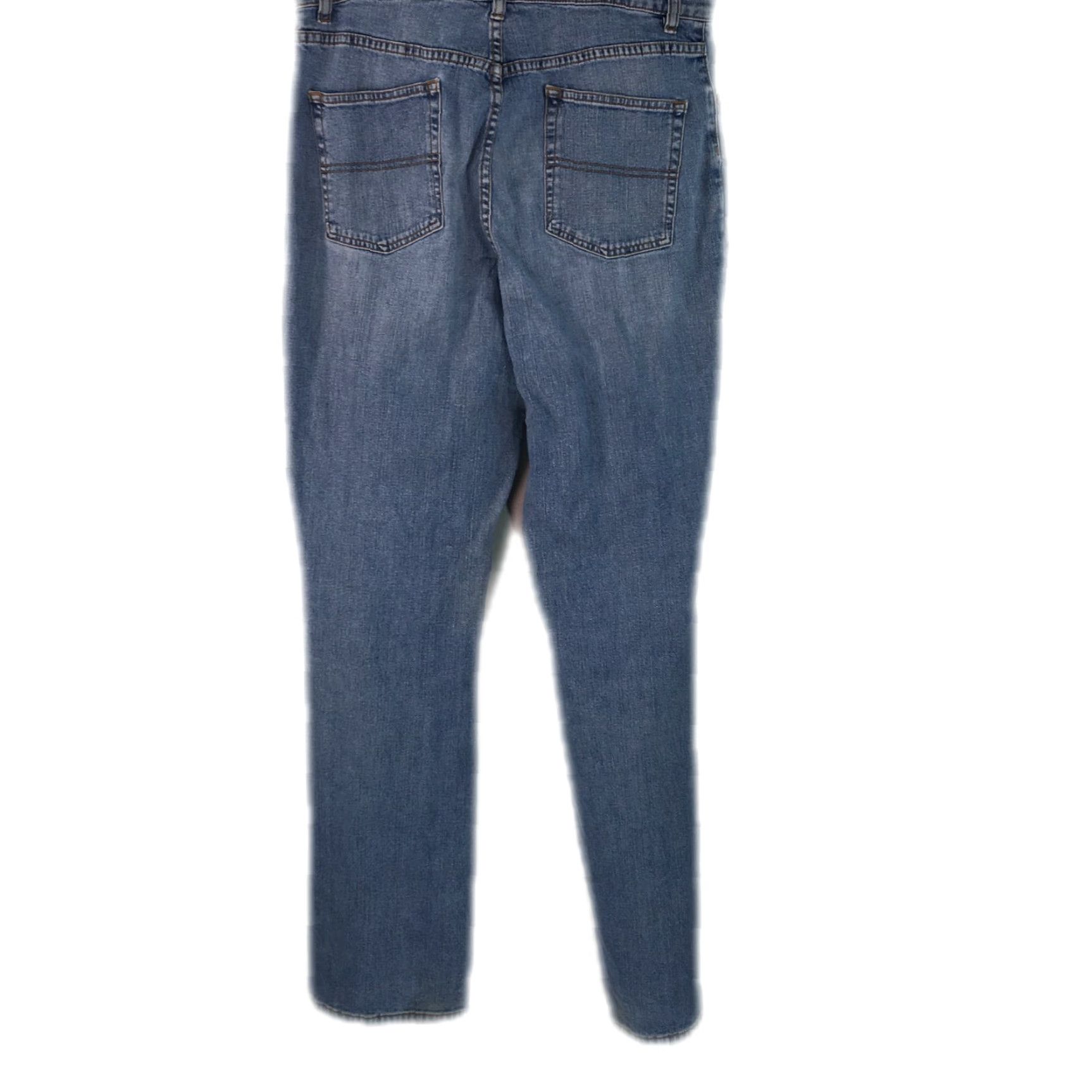 Vintage LL Bean Jeans Womens 16 Tall 36X34 Classic Fit Straight Blue Casual Size 38" / US 16 / IT 52 - 2 Thumbnail