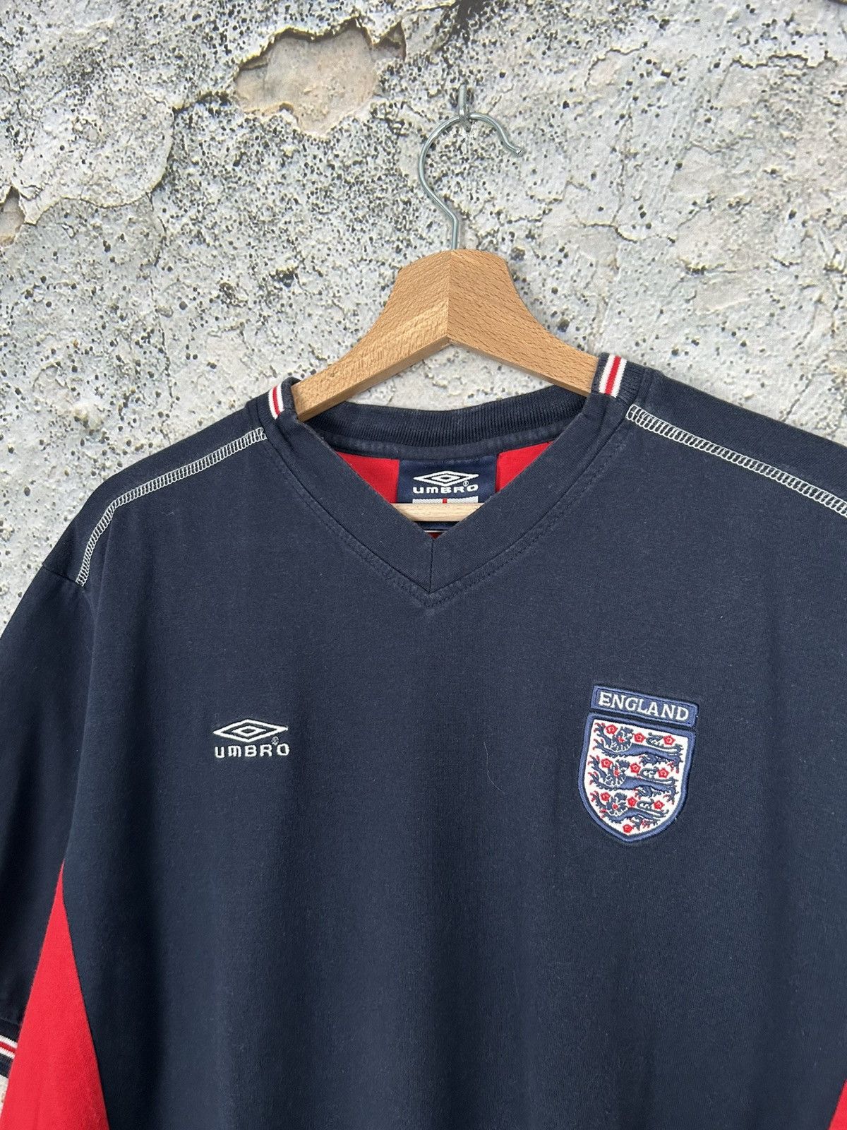 Umbro Vintage Umbro England 90s Soccer Jersey Football Archive Size US L / EU 52-54 / 3 - 3 Thumbnail