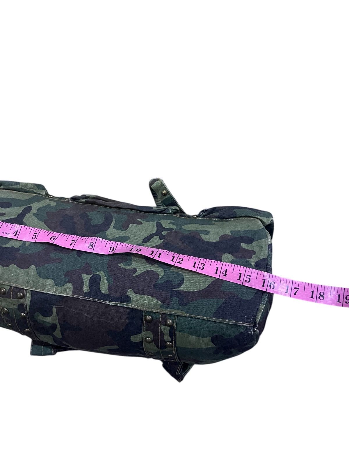 Japanese Brand vintage handle bag camo flag Size ONE SIZE - 16 Thumbnail