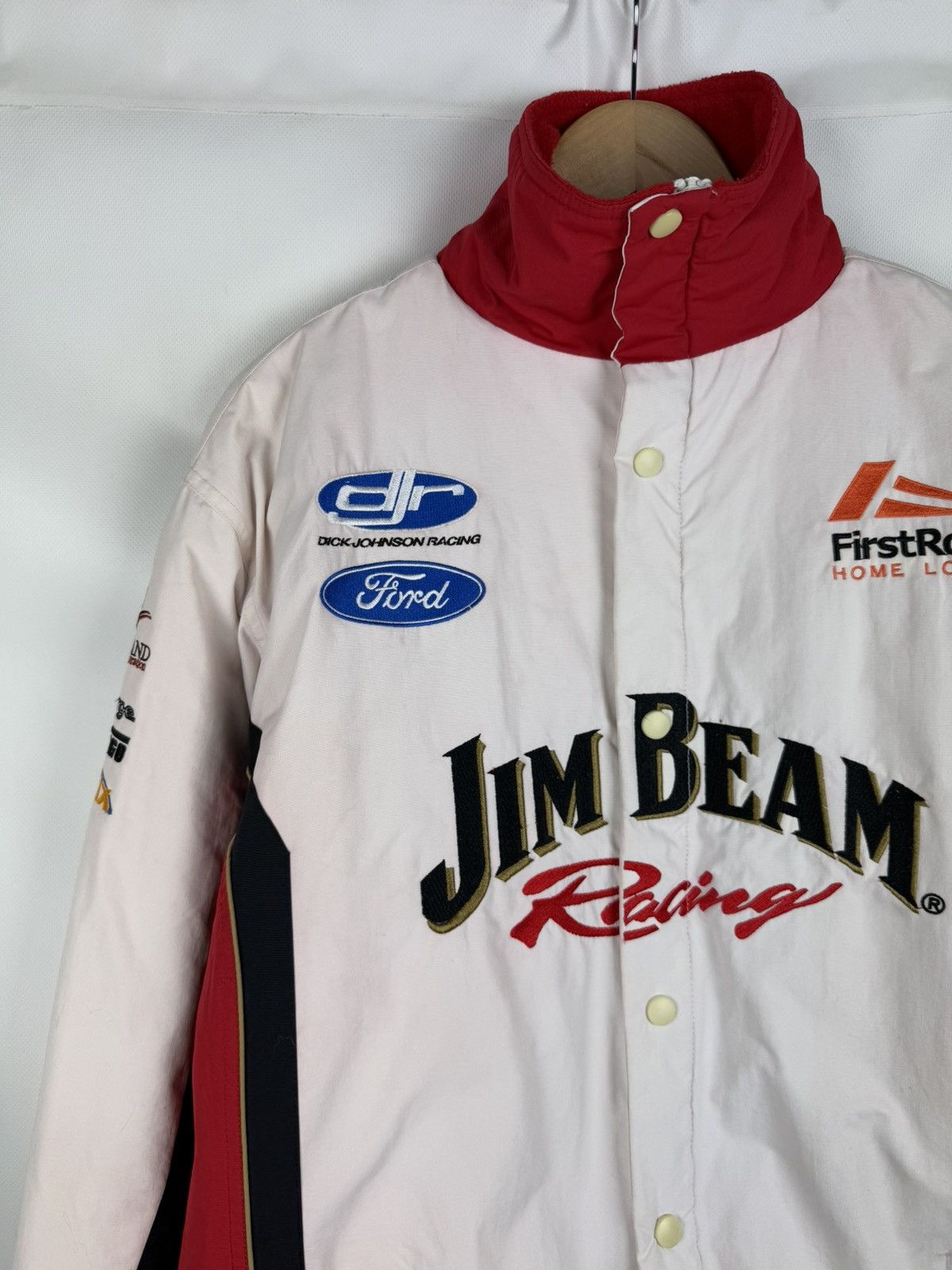 Vintage Jim Beam Vintage Men’s Racing Jacket Size Xs Size US XS / EU 42 / 0 - 4 Thumbnail