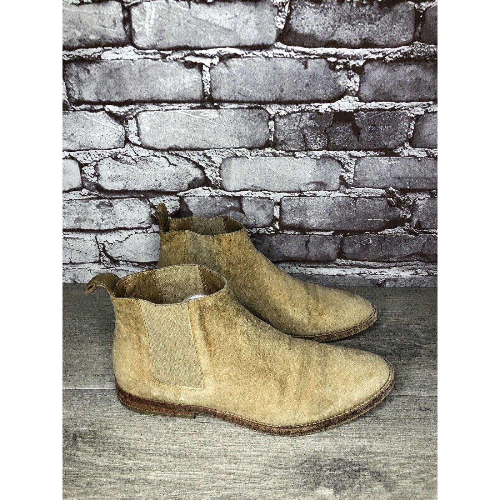 Other JENNI KAYNE Beige Suede Leather Casual Ankle Chelsea Boots W Size US 8 / IT 38 - 20 Thumbnail
