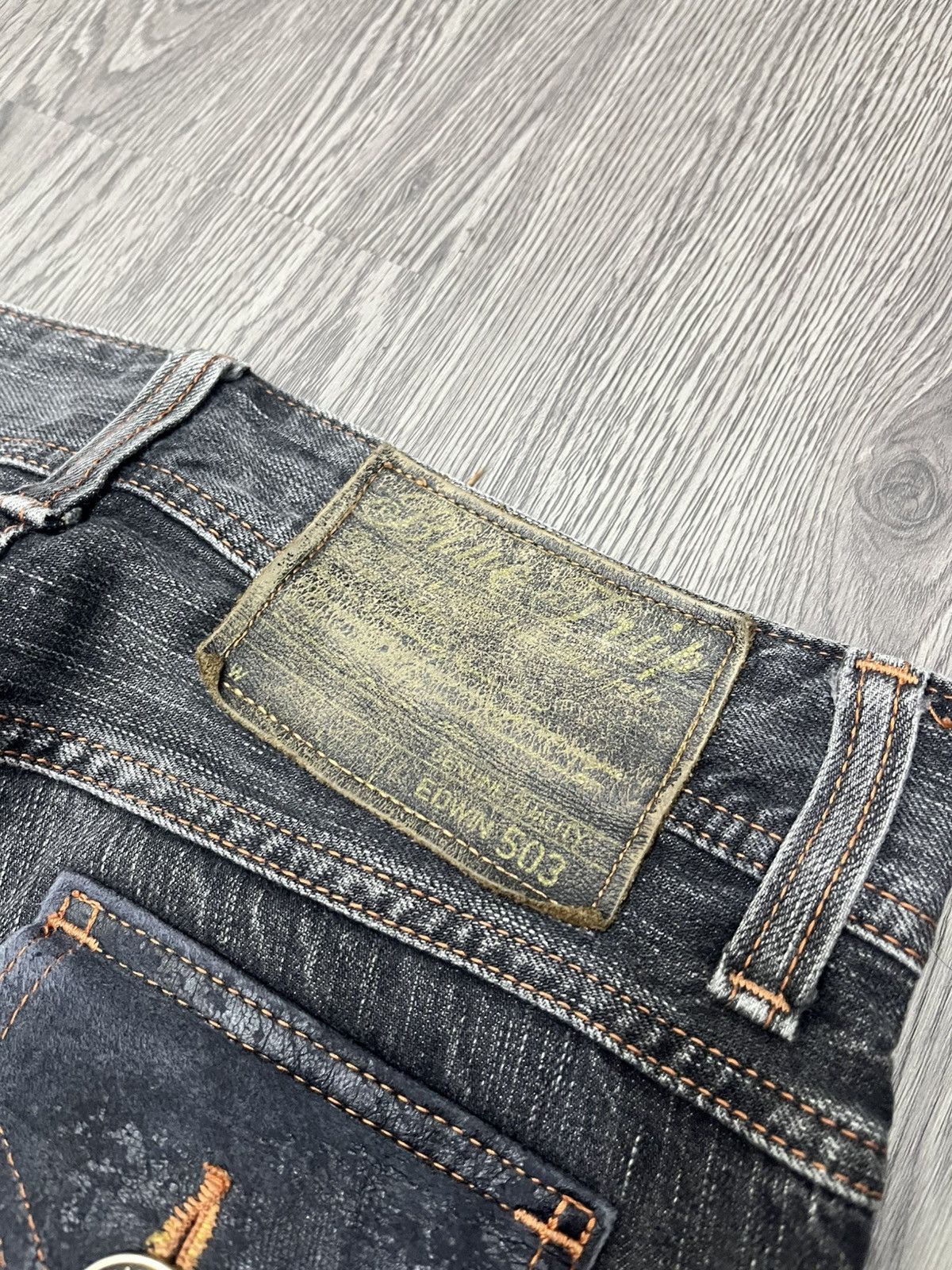 Japanese Brand 🇯🇵Vtg edwin 503 jeans Size US 28 / EU 44 - 10 Thumbnail