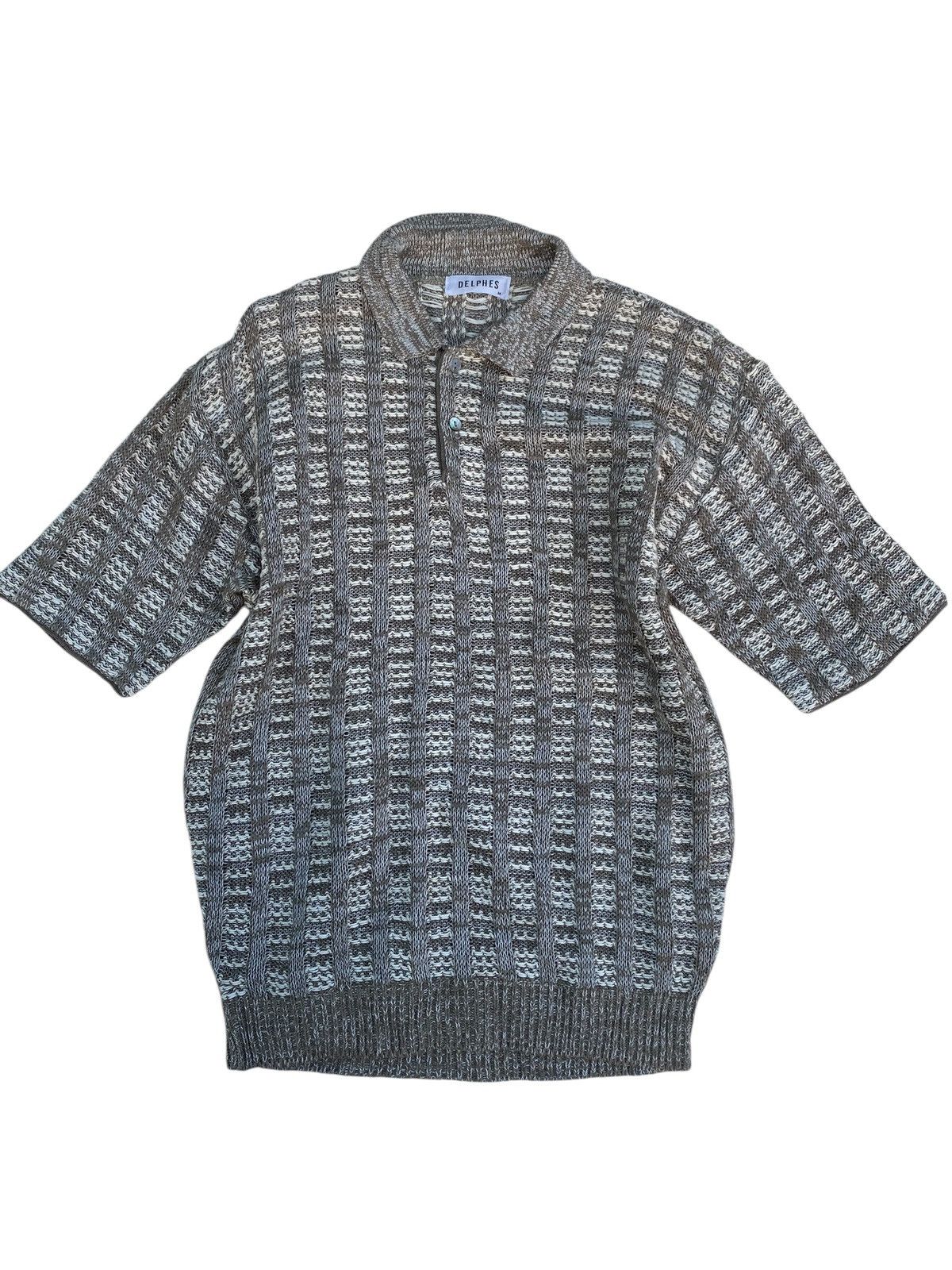 Japanese Brand × Vintage Vtg Delphes Sweater Knit Size US M / EU 48-50 / 2 - 1 Thumbnail