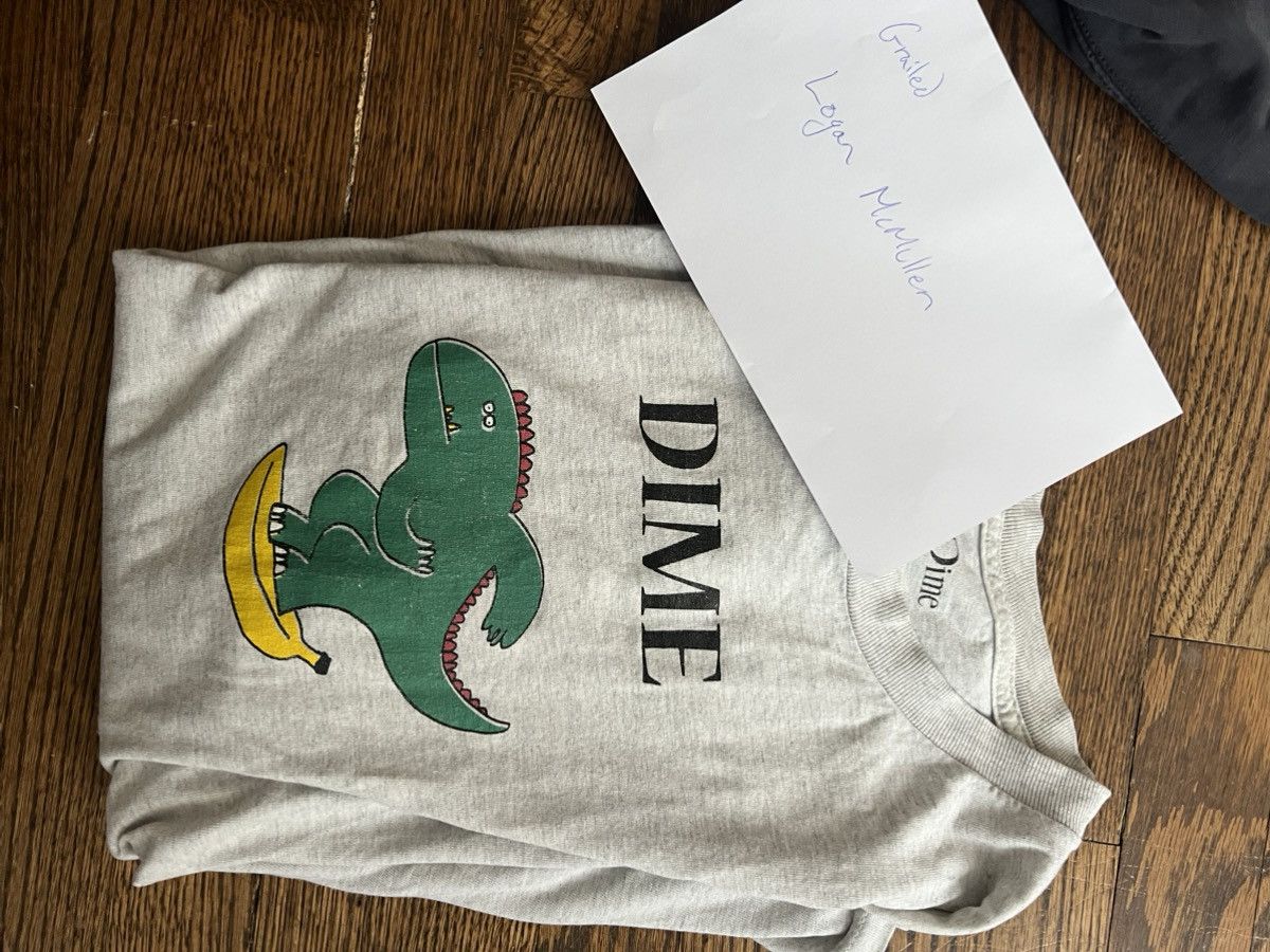 Dime Dime T-Shirt Gray Banana Skateboard Size US L / EU 52-54 / 3 - 3 Thumbnail