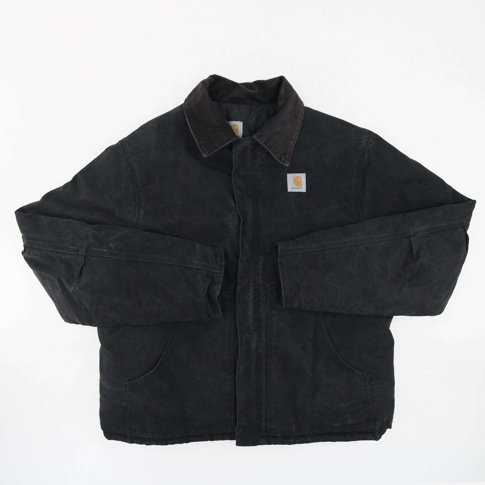Carhartt × Vintage VTG Carhartt JQ185 / J02 Black Firm Duck