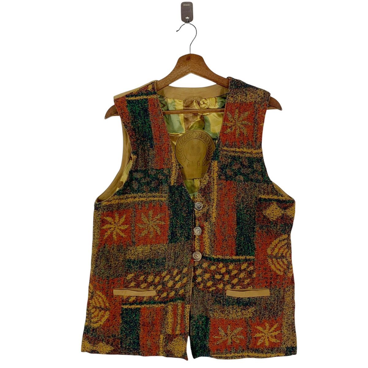 Designer × Leather × Vintage VINTAGE AMGE MADE IN SPAIN LEATHER VEST JACKET Size US M / EU 48-50 / 2 - 1 Thumbnail