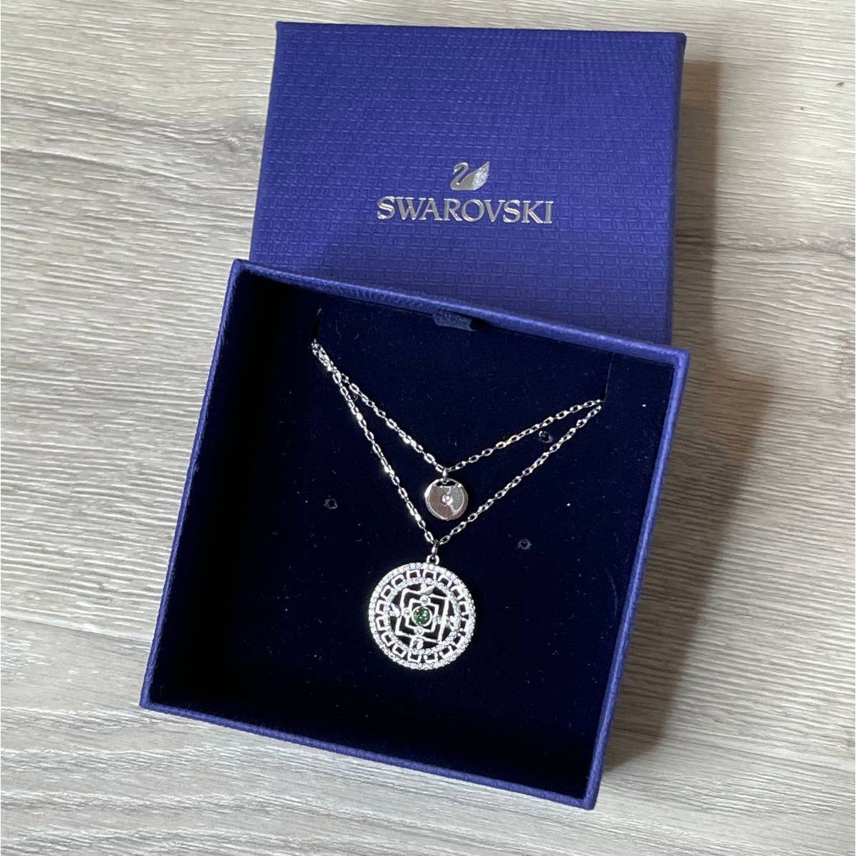 Swarovski Swarovski Symbolic Mandala Necklace White, Rhodium plated Size ONE SIZE - 10 Thumbnail