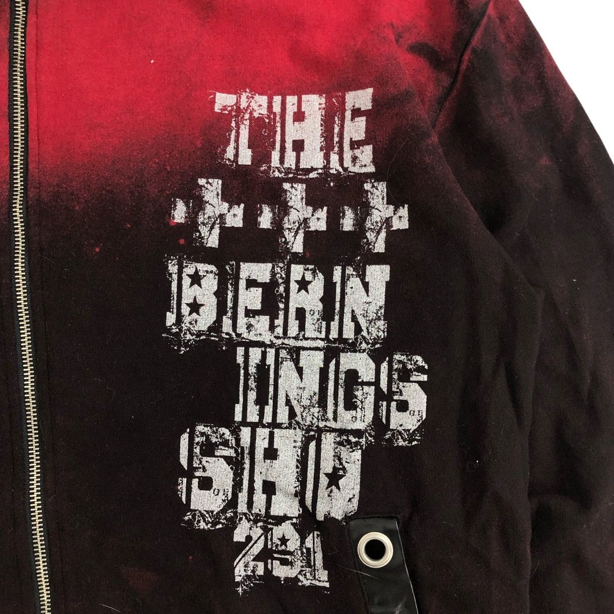 BERNINGS SHO 2000s Bernings Sho Punk LGB Ifsixwasnine Tie Dye Zip Hoodie Size US L / EU 52-54 / 3 - 12 Thumbnail