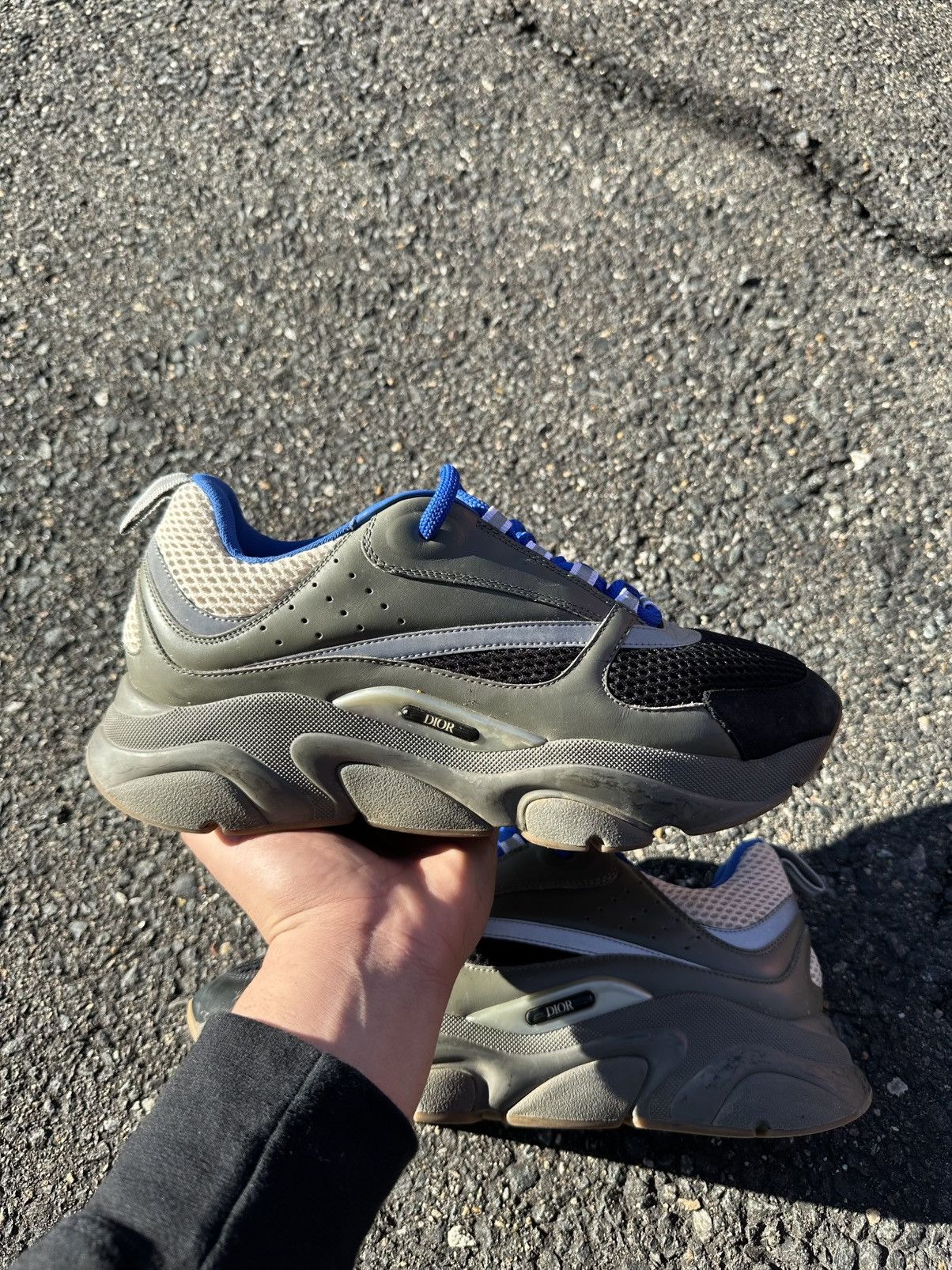 Dior Dior B22 Olive/Blue Size US 10 / EU 43 - 1 Thumbnail