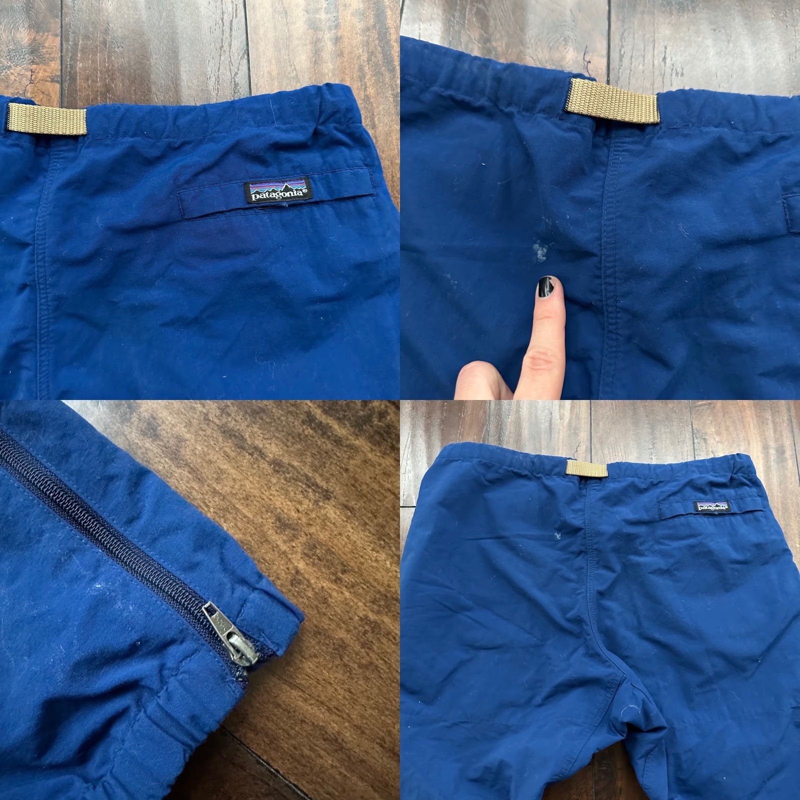 Patagonia Patagonia Baggies Pants Joggers Blue 90s Vintage Mens Small Nylon Polyester Regular Inseam 28 Size US 31 - 10 Thumbnail
