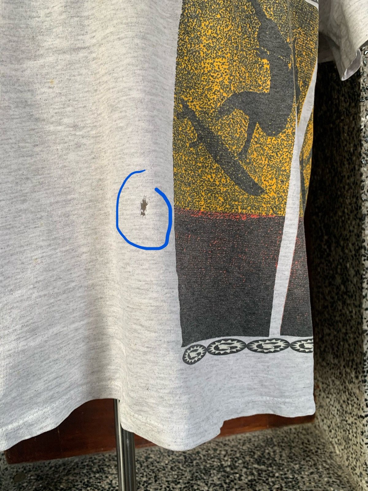 Gotcha Vintage 90s Gotcha Surfing Martin Potter Signature T shirt Size US M / EU 48-50 / 2 - 7 Thumbnail