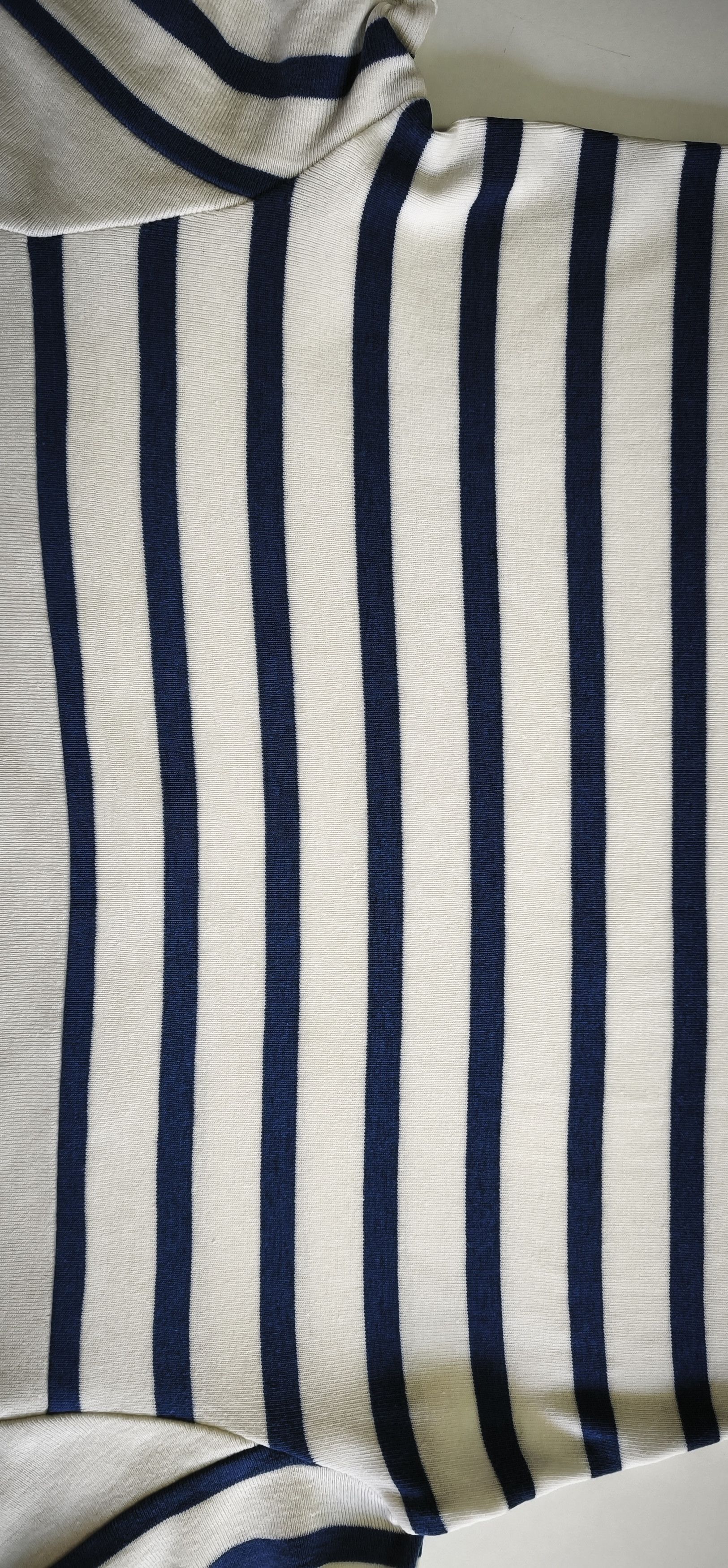 Jean Paul Gaultier 90's - Curved Hem sailor style tshirt GaultierJeans Size S / US 4 / IT 40 - 13 Thumbnail