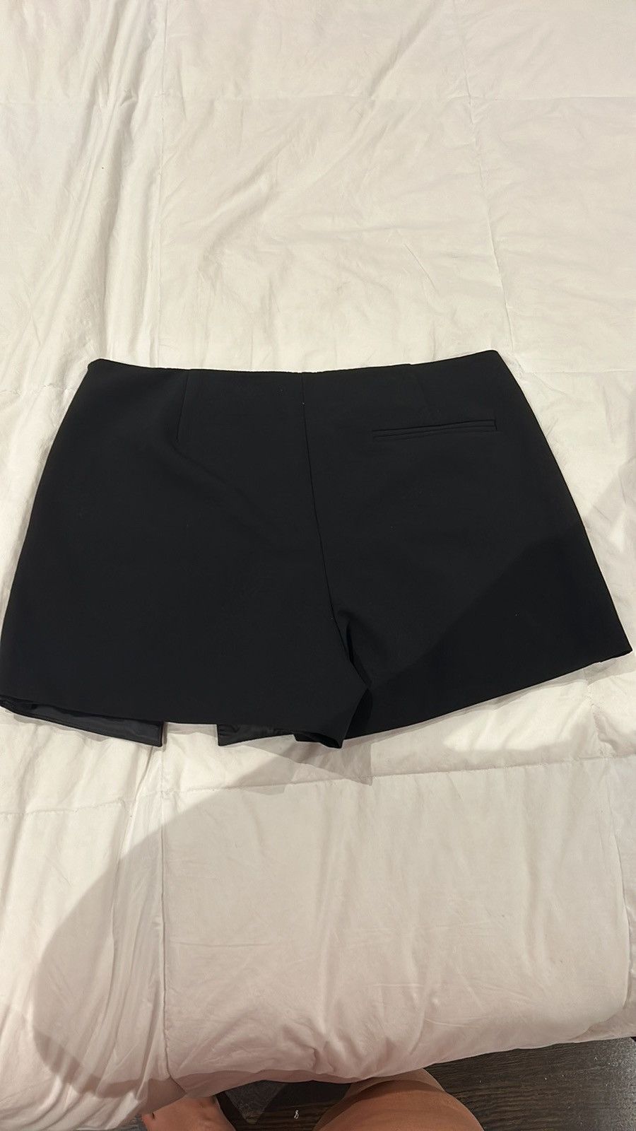 Zara Zara Skort, deep black super classy BNWT Size 30" / US 8 / IT 44 - 7 Thumbnail