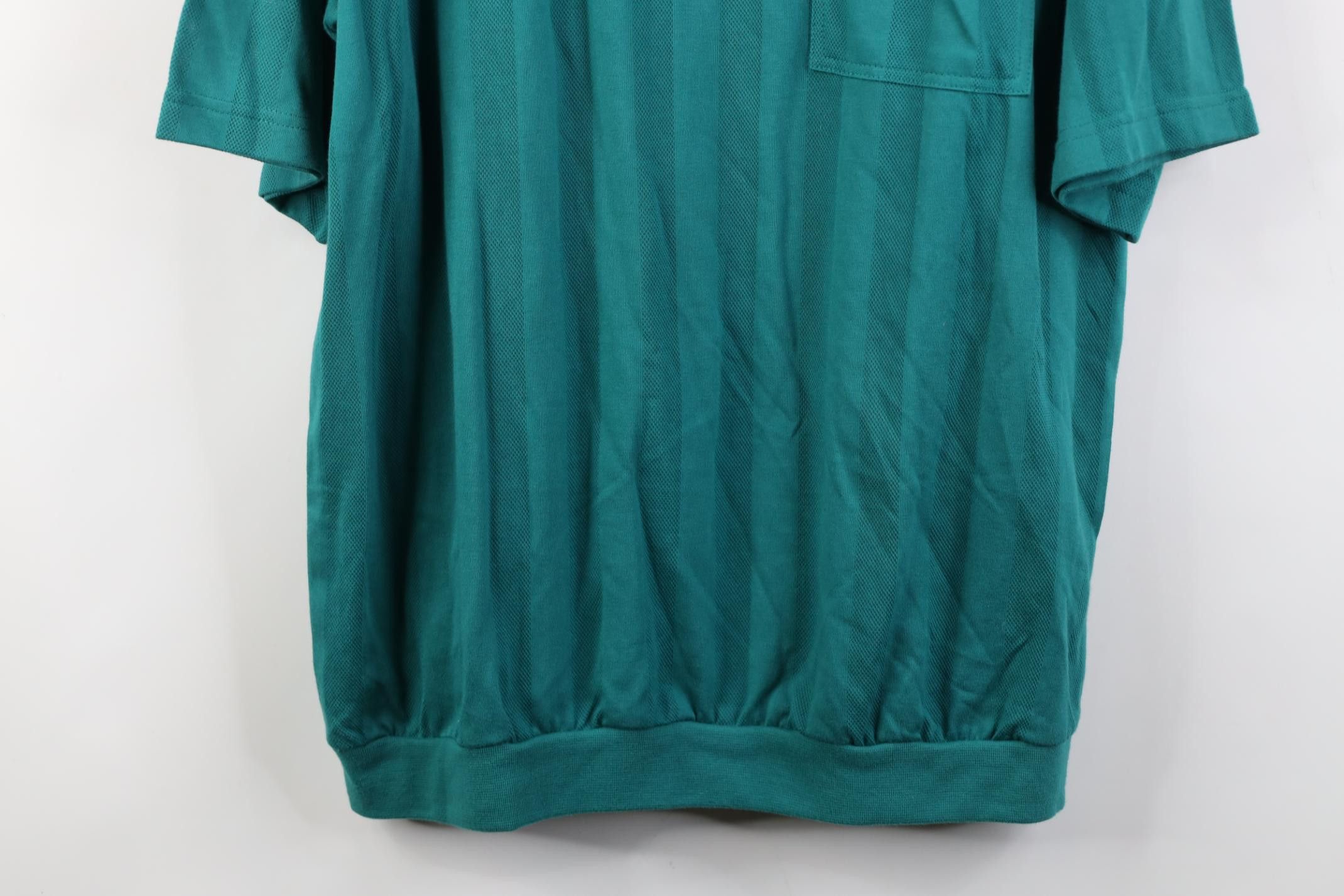 Vintage Deadstock Vintage 90s Streetwear Mesh Pullover Golf Polo Size US L / EU 52-54 / 3 - 3 Thumbnail