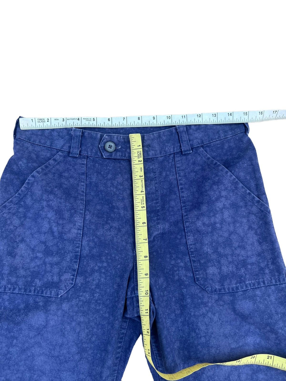 Danton Vintage Le Glazik France Faded Indigo Fatigue Pant Size US 29 - 3 Thumbnail