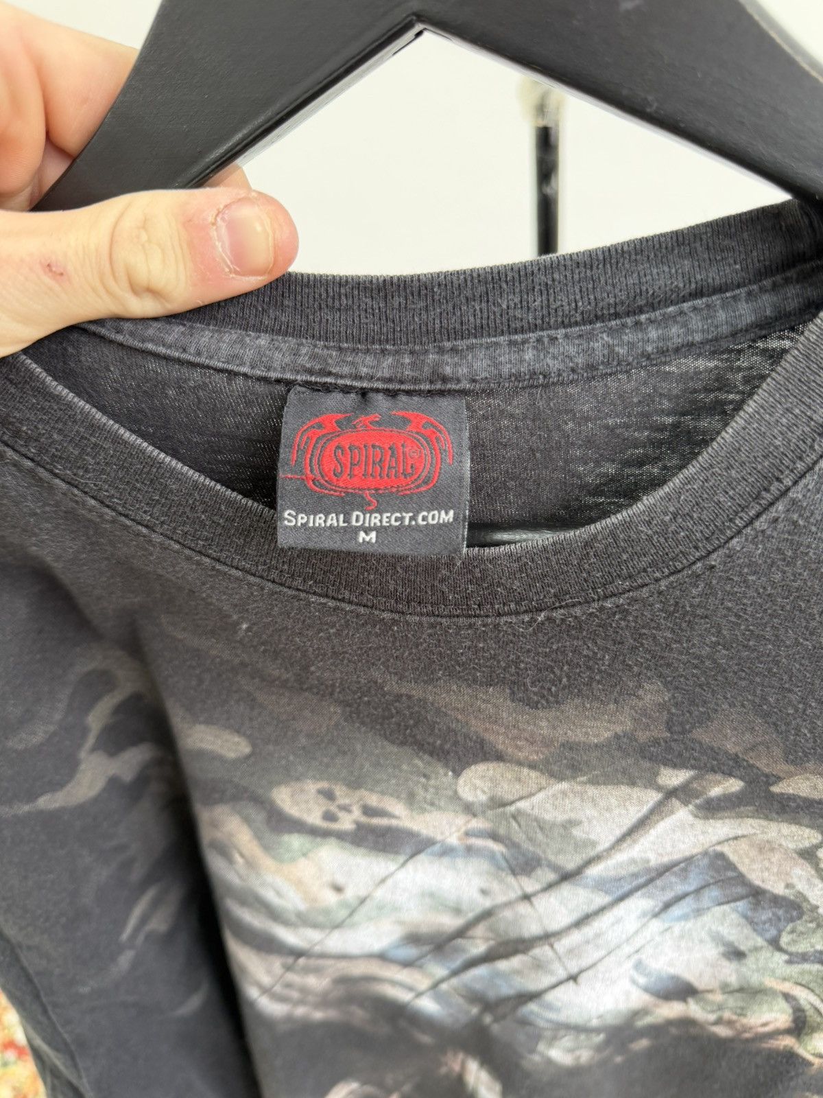 Band Tees Spiral Band Tees Travis Scott T-Shirt Logo Y2K HYPE Size US M / EU 48-50 / 2 - 8 Thumbnail