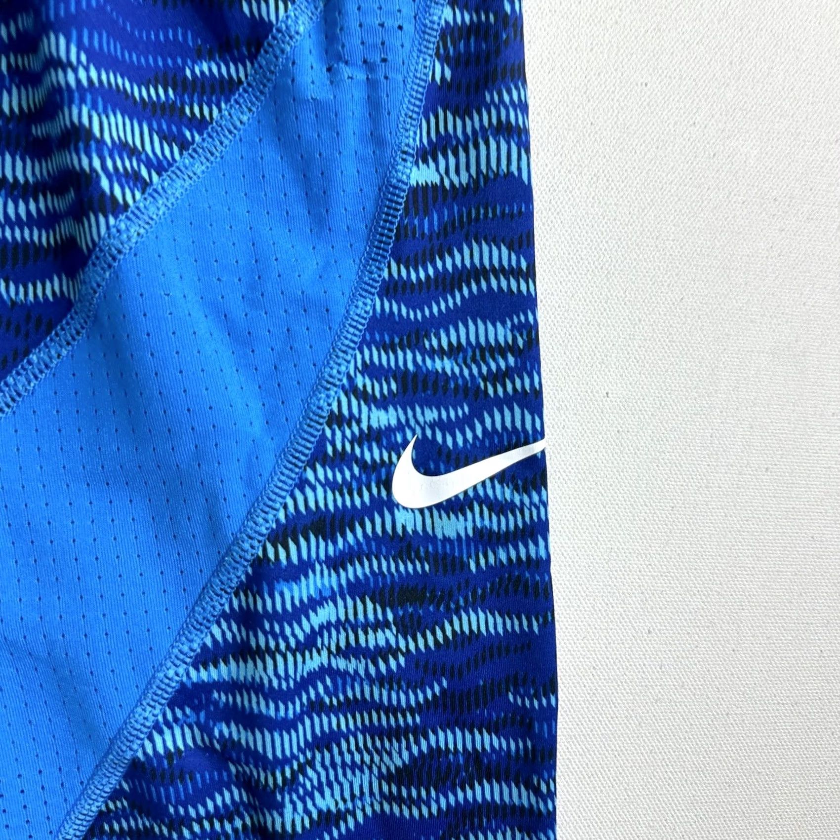 Nike Nike Pro Dri-Fit Womens Small Blue Active Leggings Size 28" / US 6 / IT 42 - 5 Thumbnail
