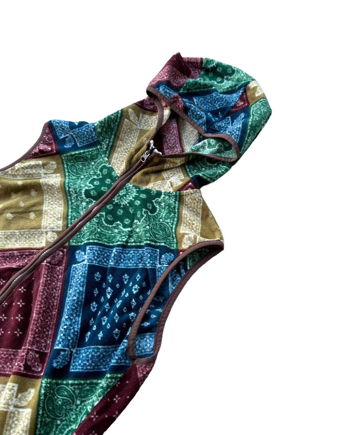 GRN Grn bandana outdoor jacket sleeveless hoodie Size US M / EU 48-50 / 2 - 4 Thumbnail