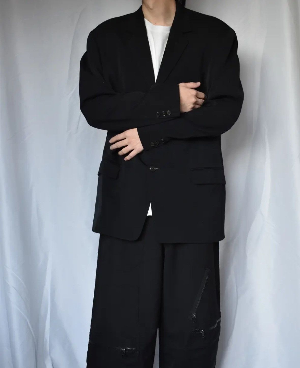 Yohji Yamamoto Y's for men 1990s wool Jacket Size US M / EU 48-50 / 2 - 2 Thumbnail
