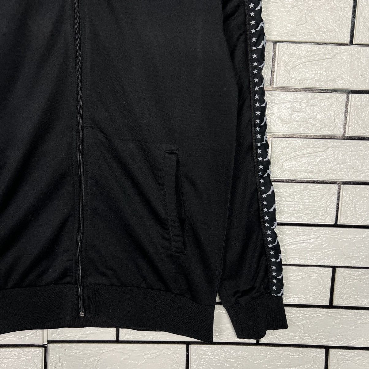 Kappa KAPPA Sidetape Logo Track Top Jacket #4103-C186 Size US M / EU 48-50 / 2 - 6 Thumbnail