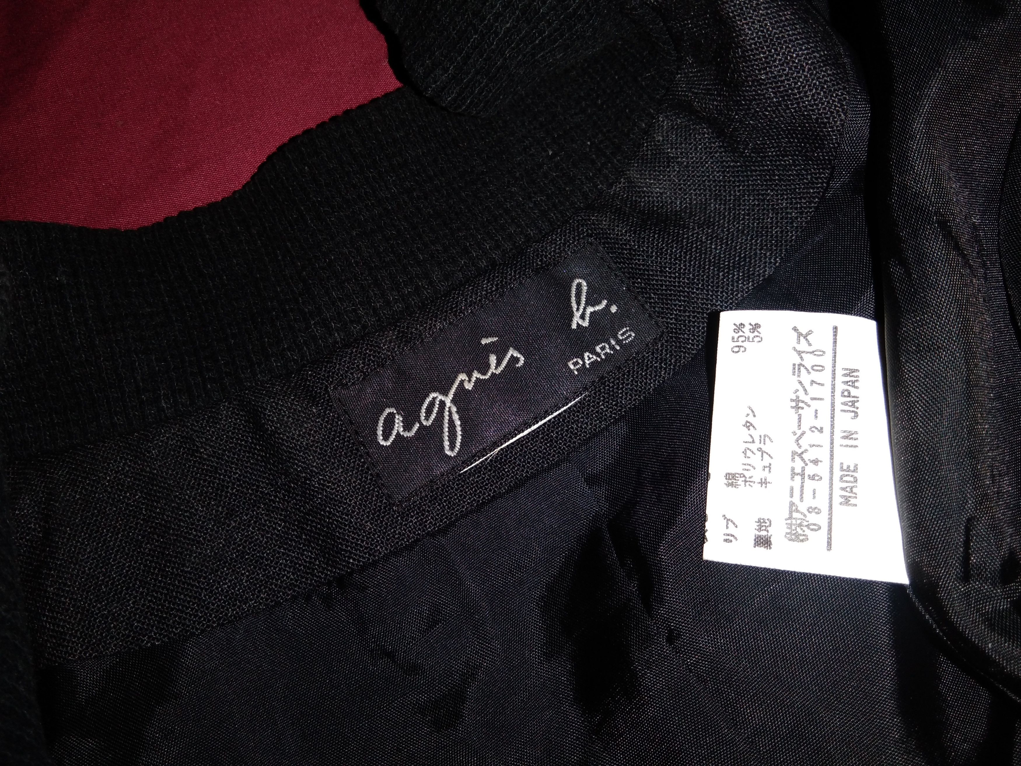 agnes b. Agnes B Women jacket 👜🌹 Size ONE SIZE - 6 Thumbnail