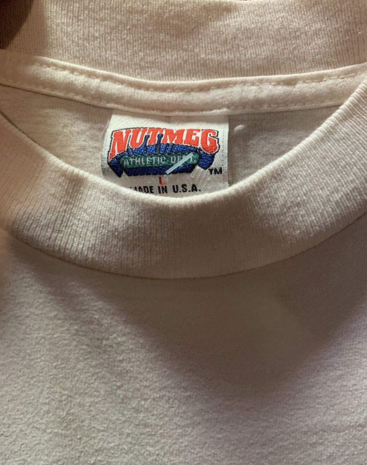 Band Tees × Nutmeg × Vintage VINTAGE OAKLAND ATHLETICS TEE AMERICAN LEAGUE WESTERN DIV. Size US L / EU 52-54 / 3 - 3 Thumbnail
