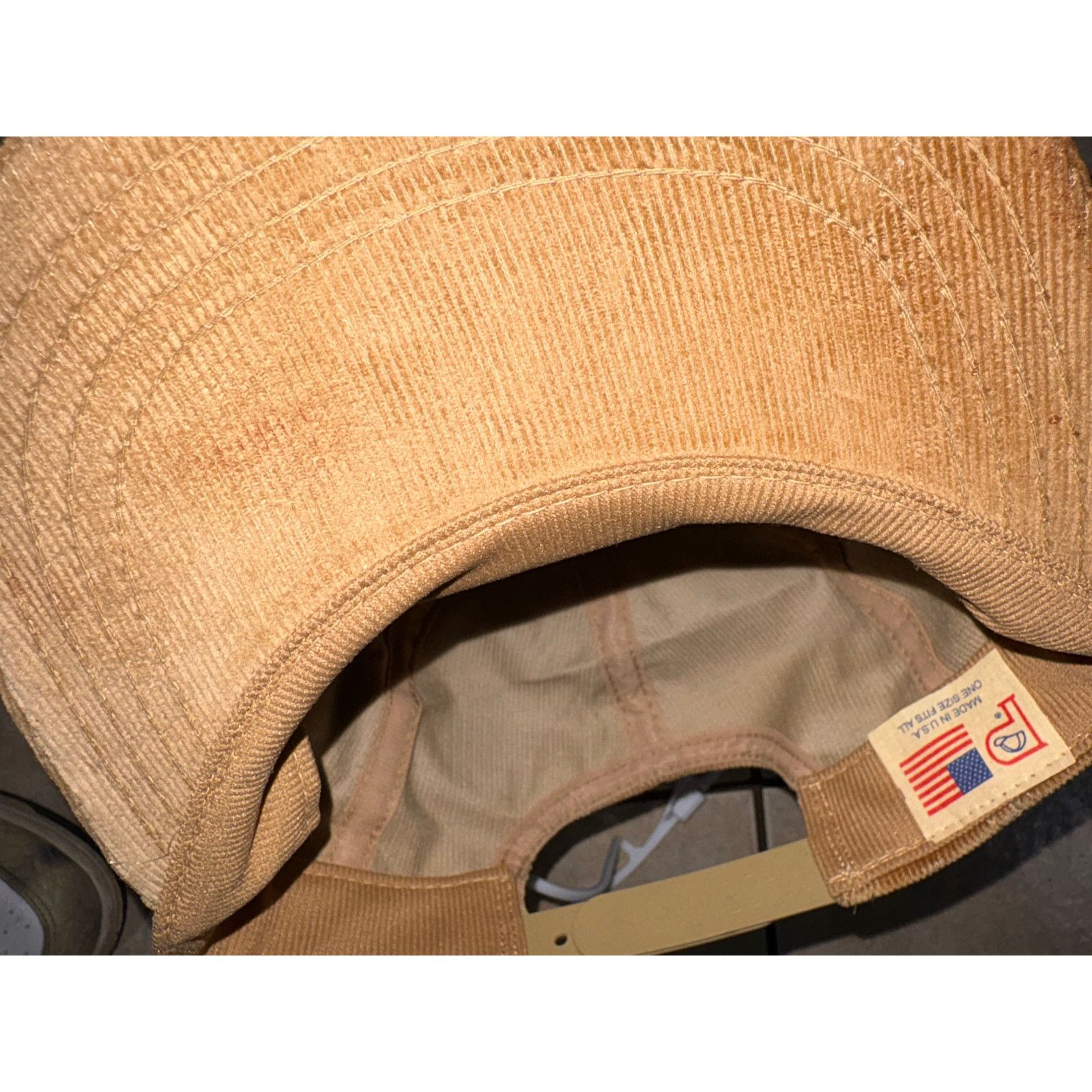 Vintage Vintage NRA hat corduroy eagle SnapBack Size ONE SIZE - 5 Thumbnail