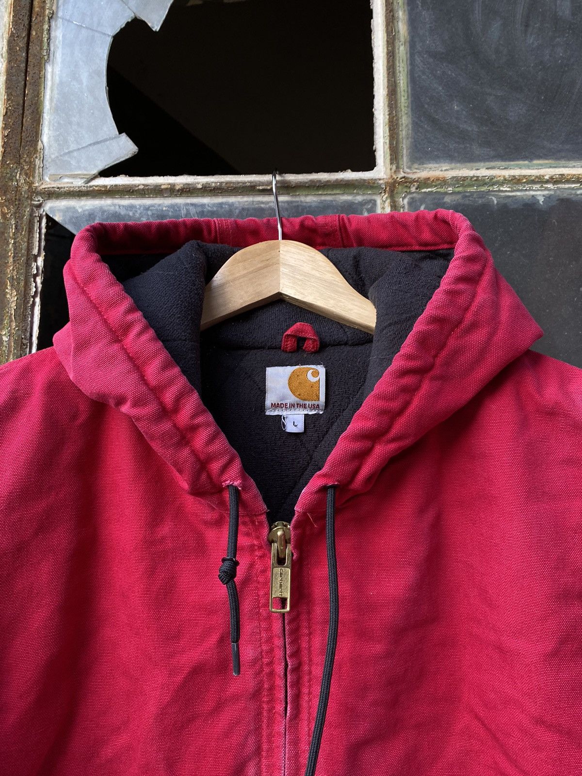 Carhartt × Vintage Vintage Carhartt Active Jacket 90’ mad in USA Size US L / EU 52-54 / 3 - 5 Thumbnail