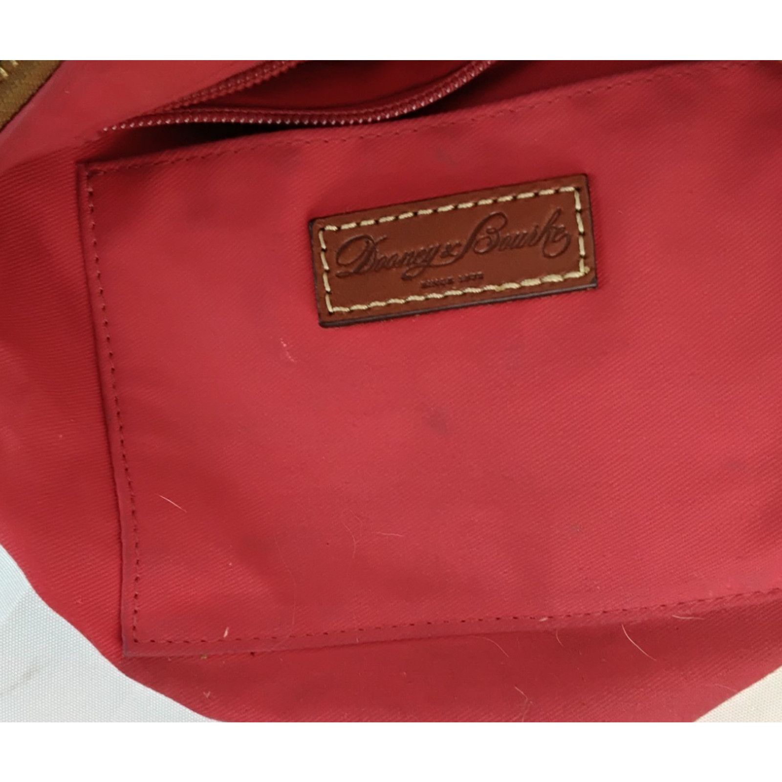 Dooney & Bourke Dooney & Bourke Domed Crossbody Bag Gray/Brown Leather Purse Size ONE SIZE - 14 Thumbnail