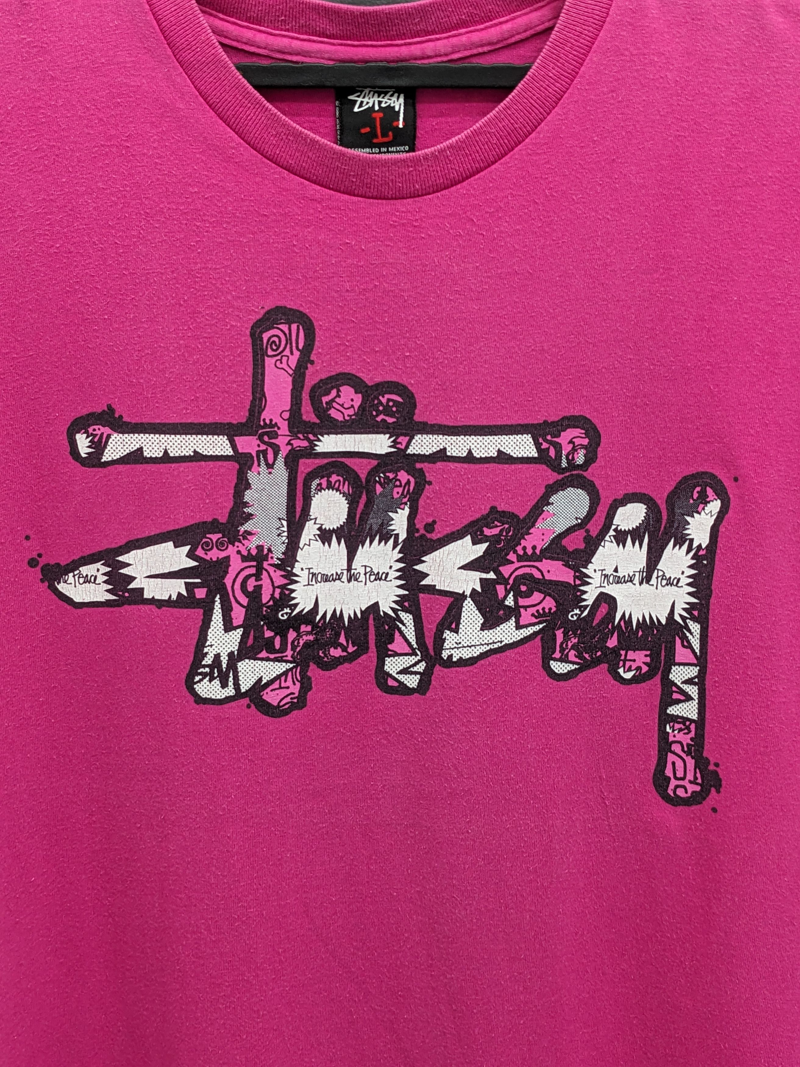 Stussy VINTAGE STUSSY SPELLOUT STREETWEAR TSHIRT Size US L / EU 52-54 / 3 - 3 Thumbnail