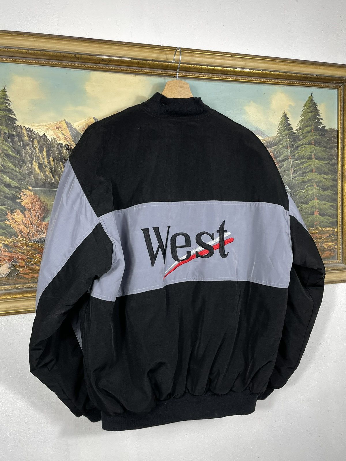 Malcolm McLaren × Mercedes-Benz × Vintage Vintage West Mercedes Benz McLaren Racing Jacket Nascar Y2k Size US XXL / EU 58 / 5 - 7 Thumbnail
