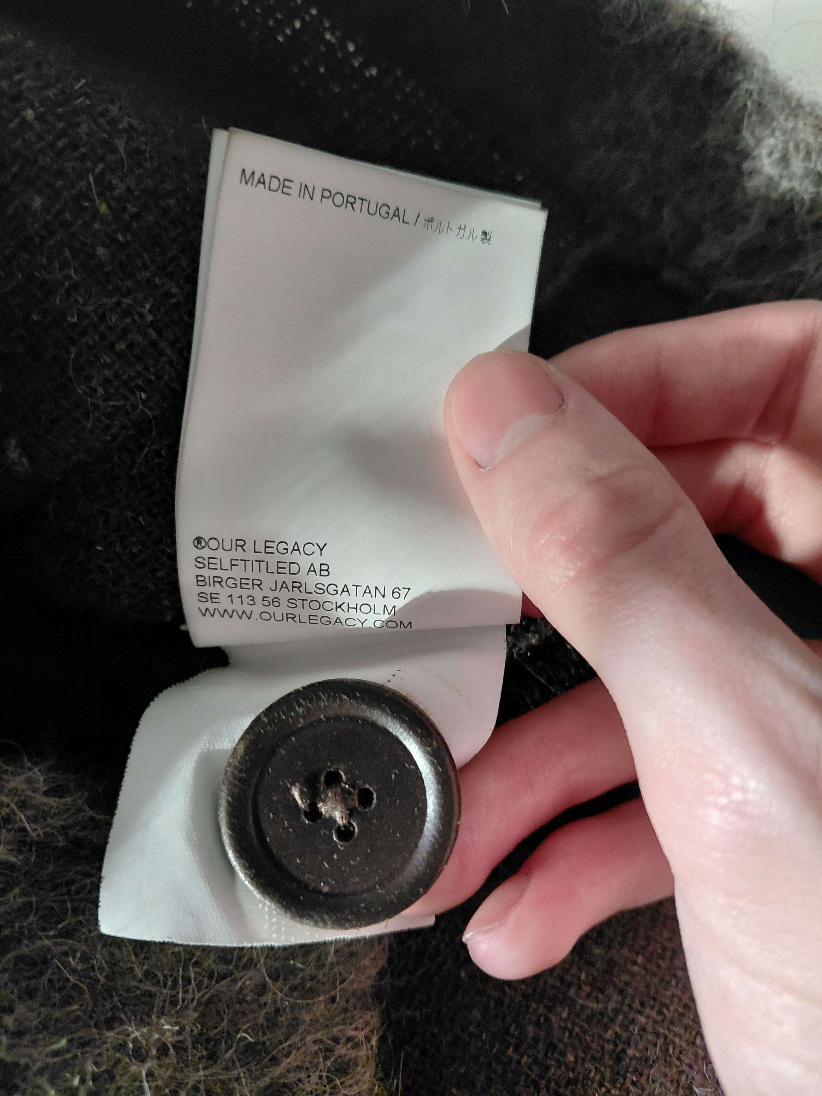 Our Legacy Our Legacy Mole Grey Cardigan Size US S / EU 44-46 / 1 - 7 Thumbnail