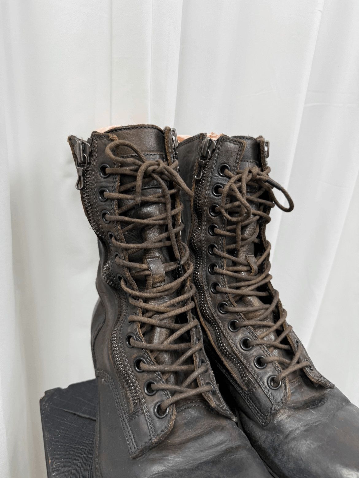 Julius Sz 2 Julius Double Zip Combat Boots-2505 Size US 9 / EU 42 - 4 Thumbnail