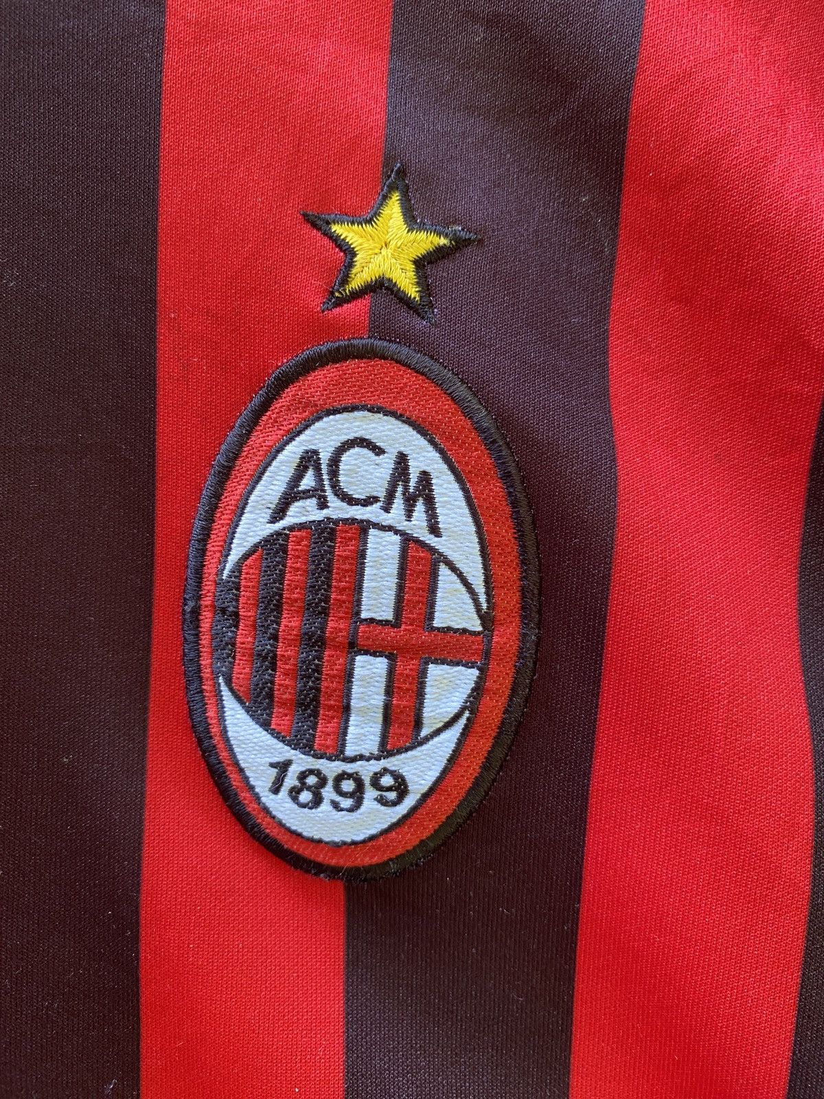 Adidas × Vintage Vintage a.c milan jersey Size US M / EU 48-50 / 2 - 7 Thumbnail