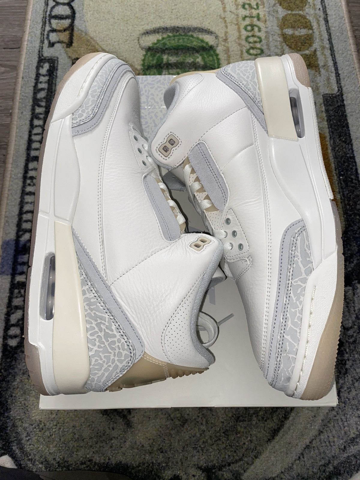 Jordan Brand × Nike Jordan 3 Retro Craft Ivory Size US 14 / EU 47 - 1 Thumbnail
