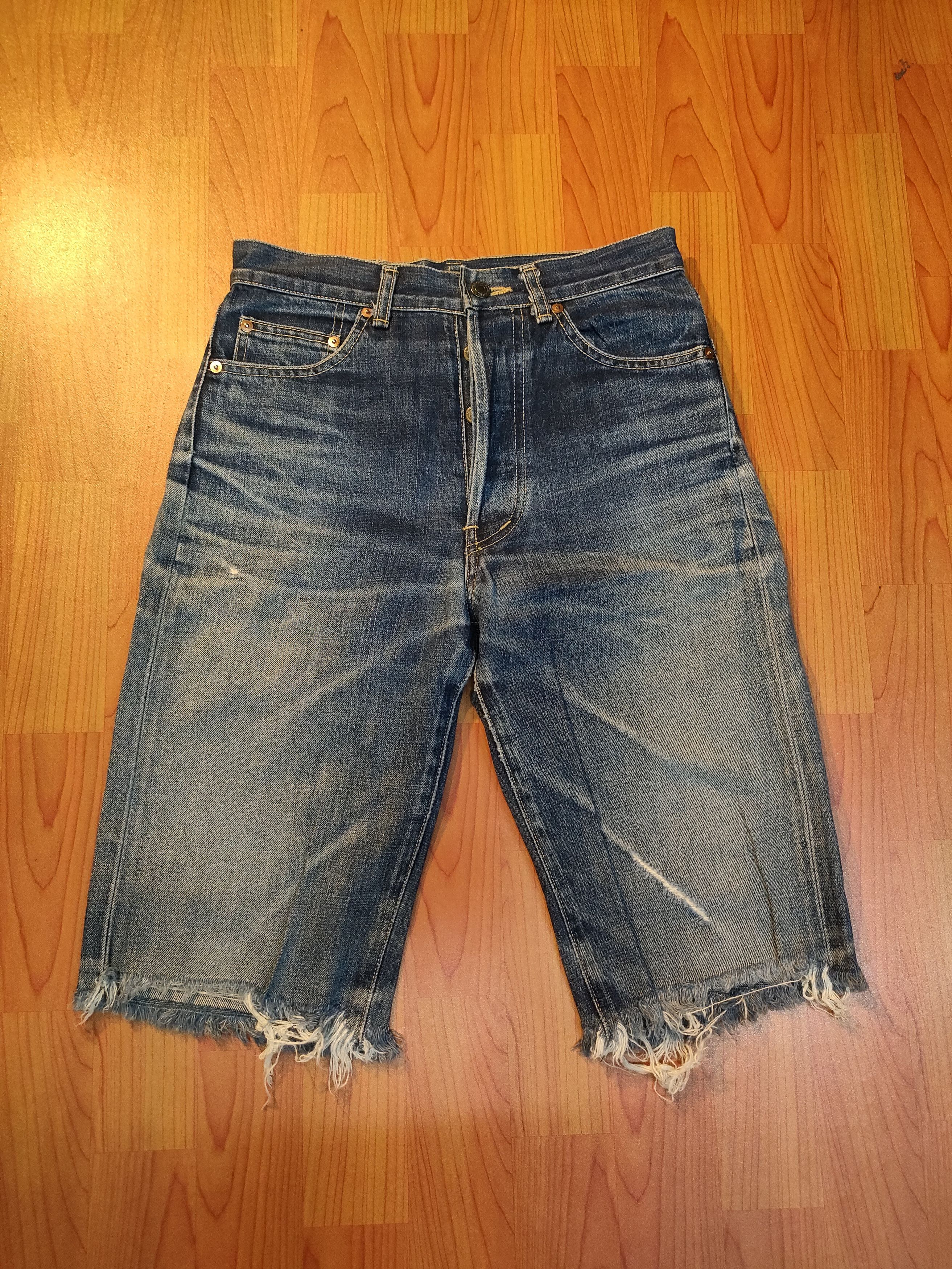 Japanese Brand Unbrand Jorts Selvedge Jeans Size US 29 - 1 Thumbnail