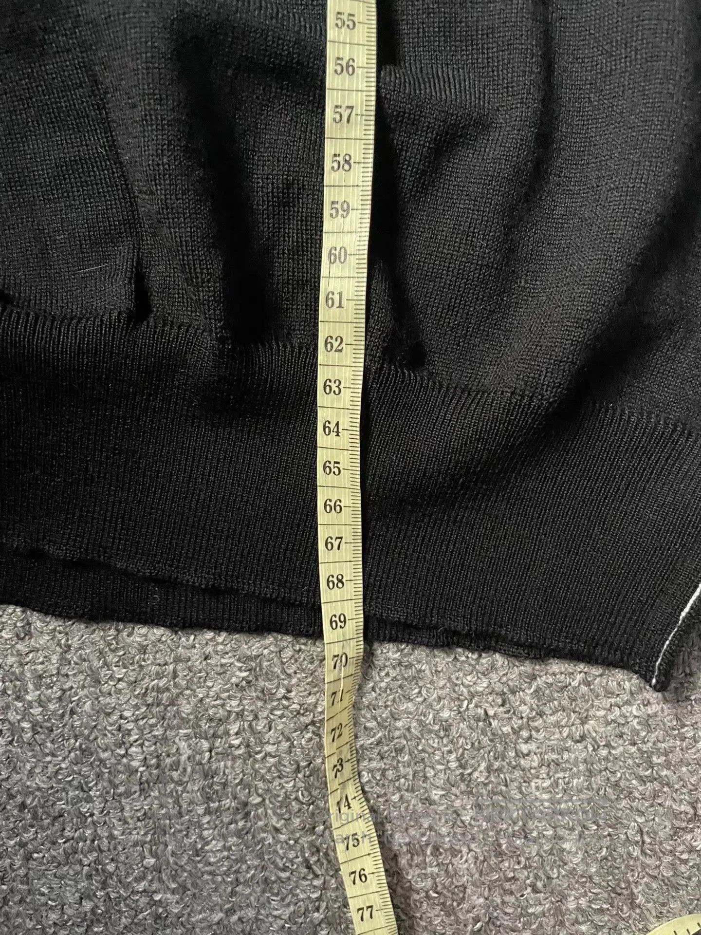 Maison Margiela Black Turtleneck Long Sleeve Sweater XL. Size US XL / EU 56 / 4 - 9 Thumbnail