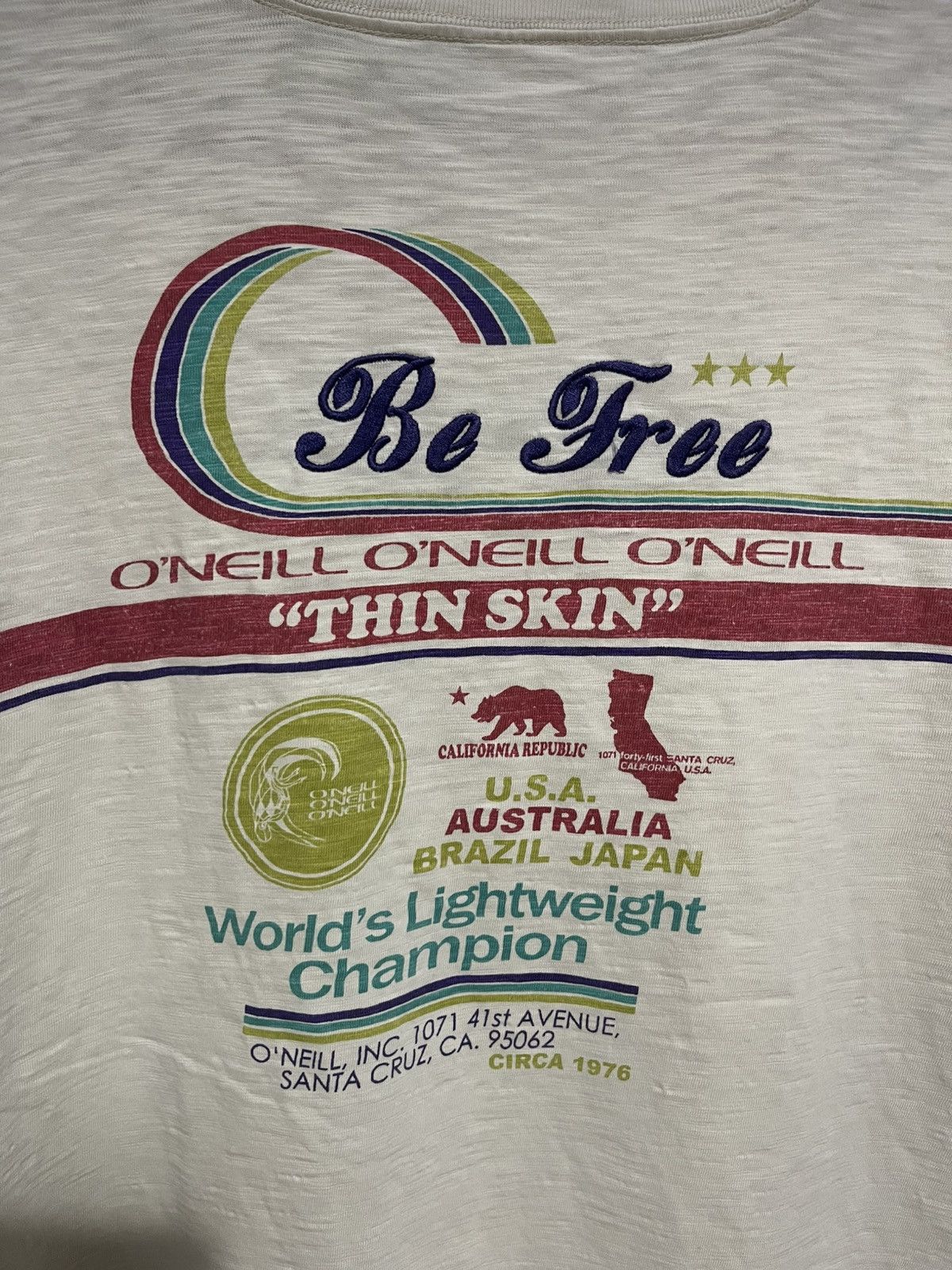 O'Neill Vintage Distressed O'Neill Loopwheel Slub Cotton Size US M / EU 48-50 / 2 - 2 Thumbnail